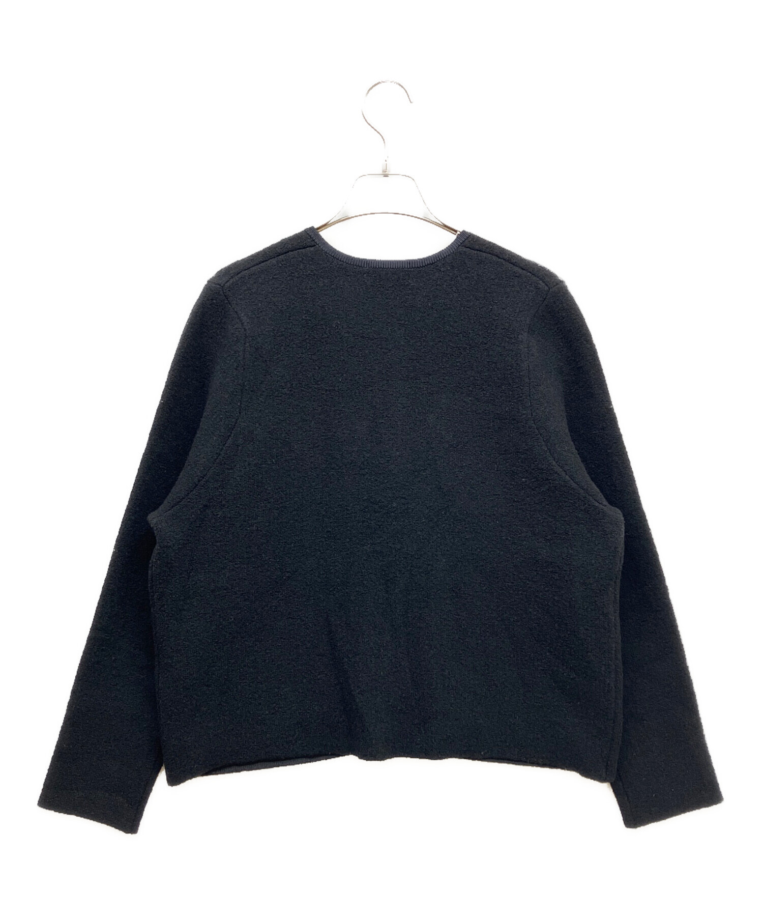 Ballsey ボールジィ長袖カーディガンファーニット　アンゴラ38クルーネック 中古・古着通販】BALLSEY (ボールジィ) ウールナイロンブークレー