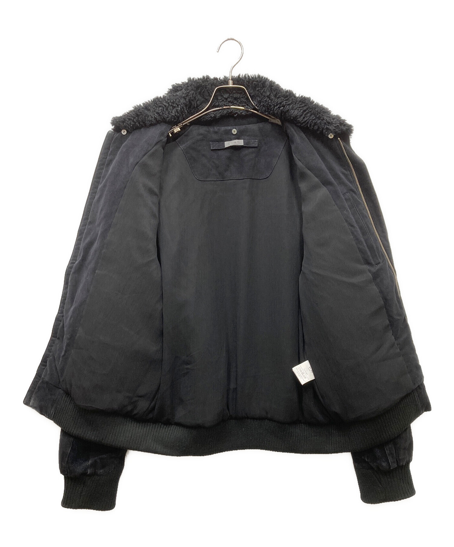 XLIM デニムジャケットM 中古・古着通販】XLIM (エクスリム) 中綿デニムジャケット ブラック