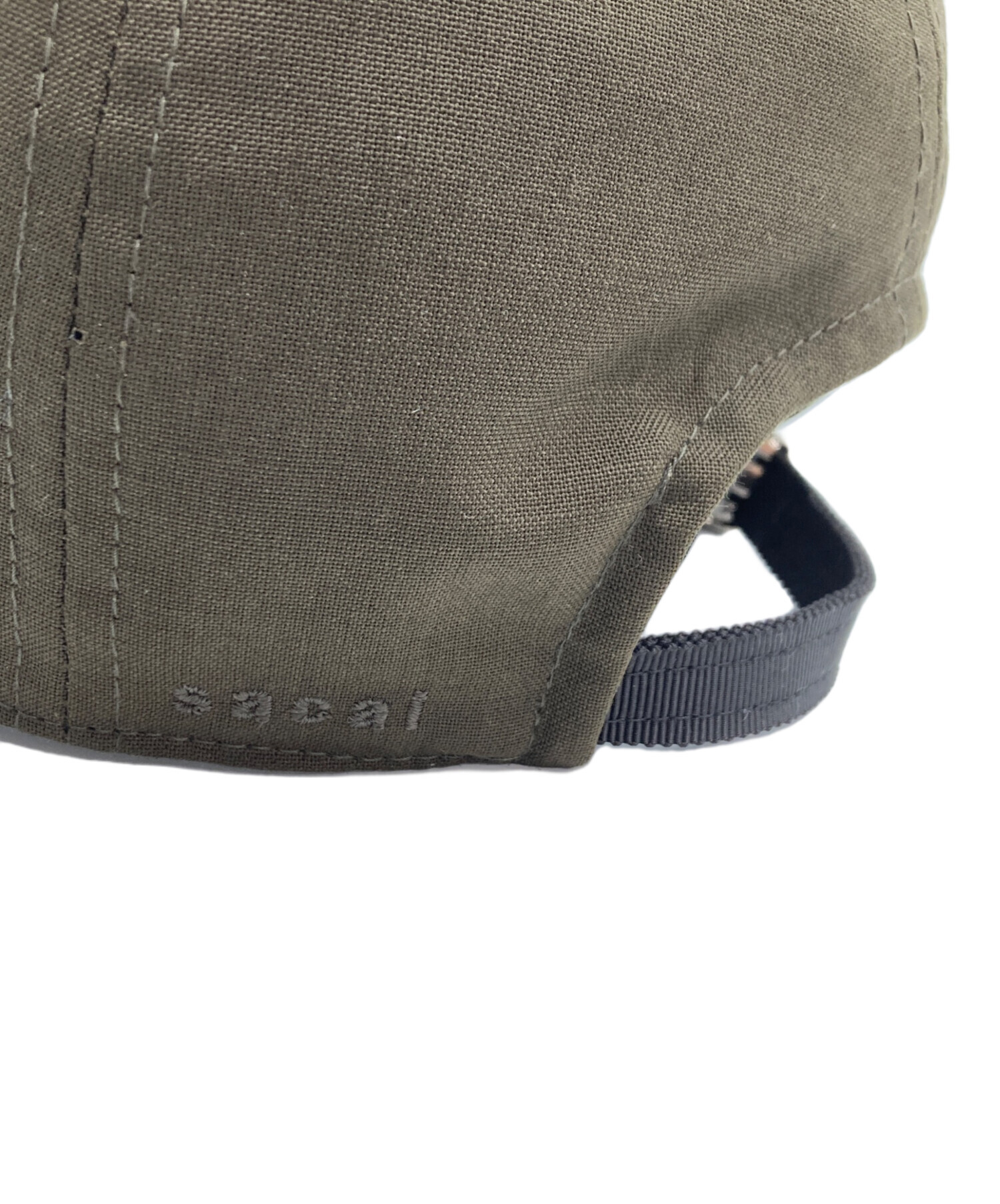 中古・古着通販】sacai (サカイ) S Cap / Suiting ロゴキャップ
