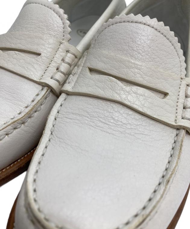 Church's チャーチ SALLY R ローファー 白 24.5 中古・古着通販】CHURCH'S (チャーチ) SALLY コインローファー