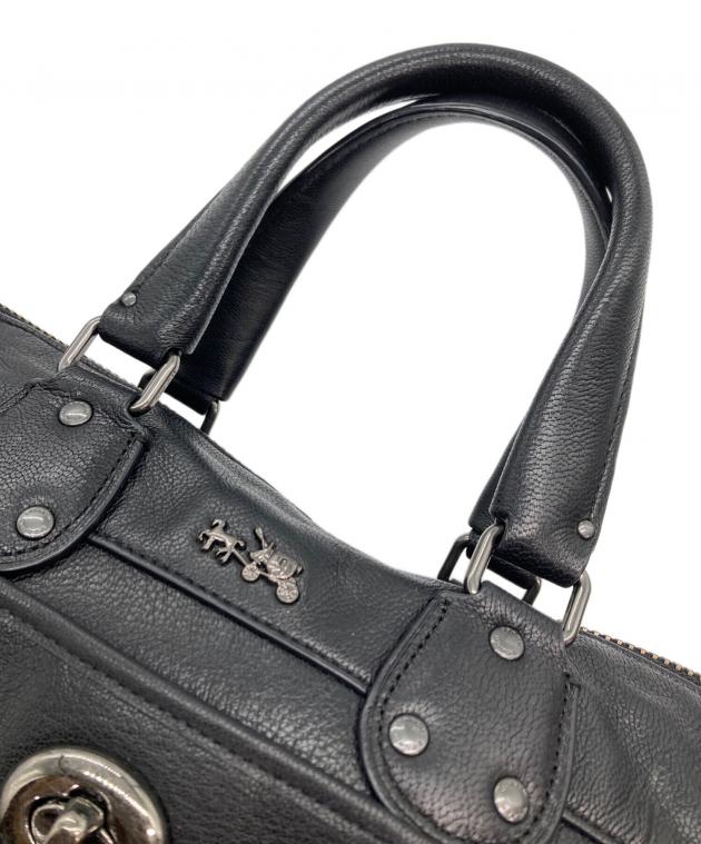 ⭐美品激レア⭐COACH×LEXUS コラボ ブラック ボストンバッグ　2way 中古・古着通販】COACH (コーチ) 2WAY レザー ボストンバッグ ブラック