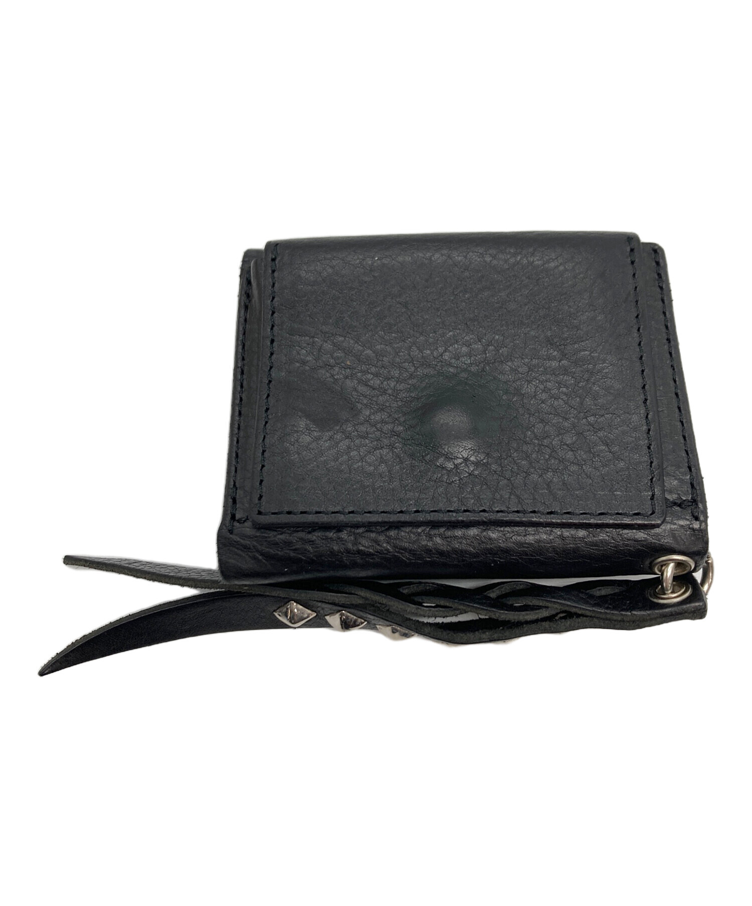 中古・古着通販】CALEE (キャリー) PLANE LEATHER MULTI WALLET STUDS