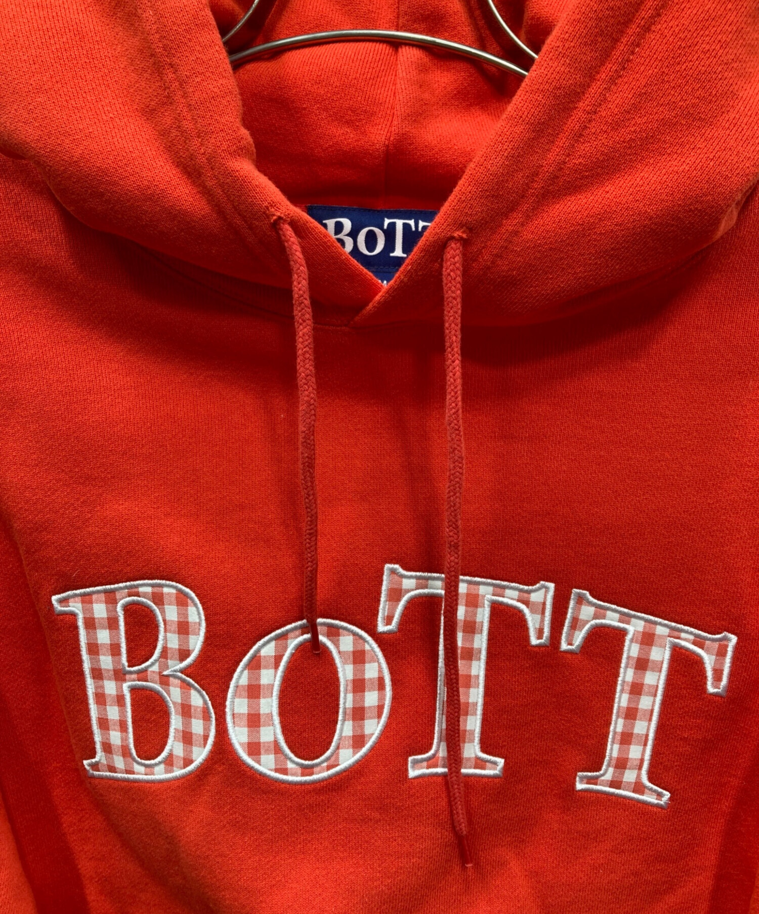BoTT パーカー レッド Mサイズ 中古・古着通販】BoTT (ボット) OG Logo Hoodie/ロゴパーカー レッド