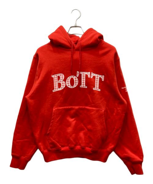 BoTT パーカー レッド Mサイズ 中古・古着通販】BoTT (ボット) OG Logo Hoodie/ロゴパーカー レッド