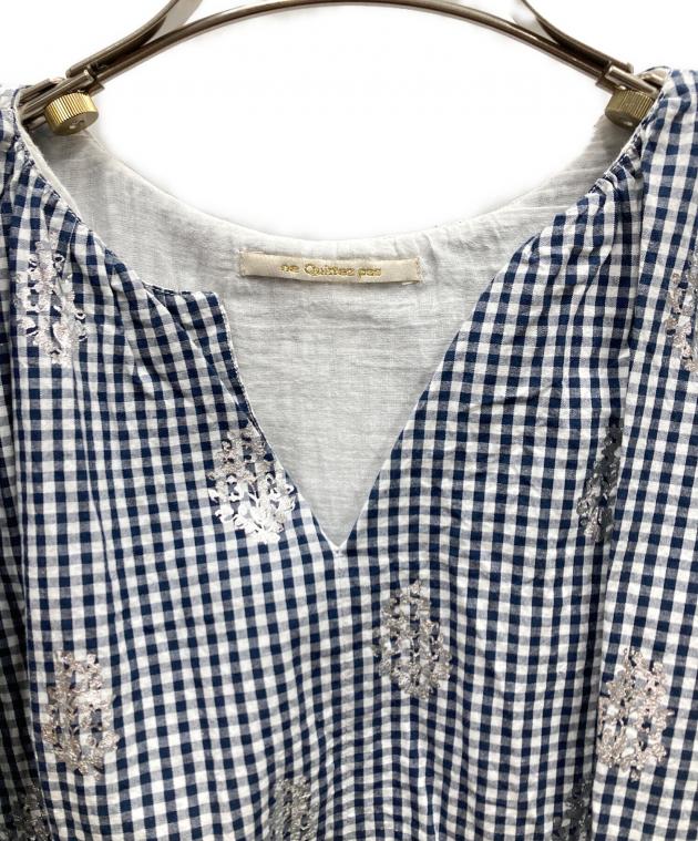 中古・古着通販】ne quittez pas (ヌキテパ) Poplin Foil Print