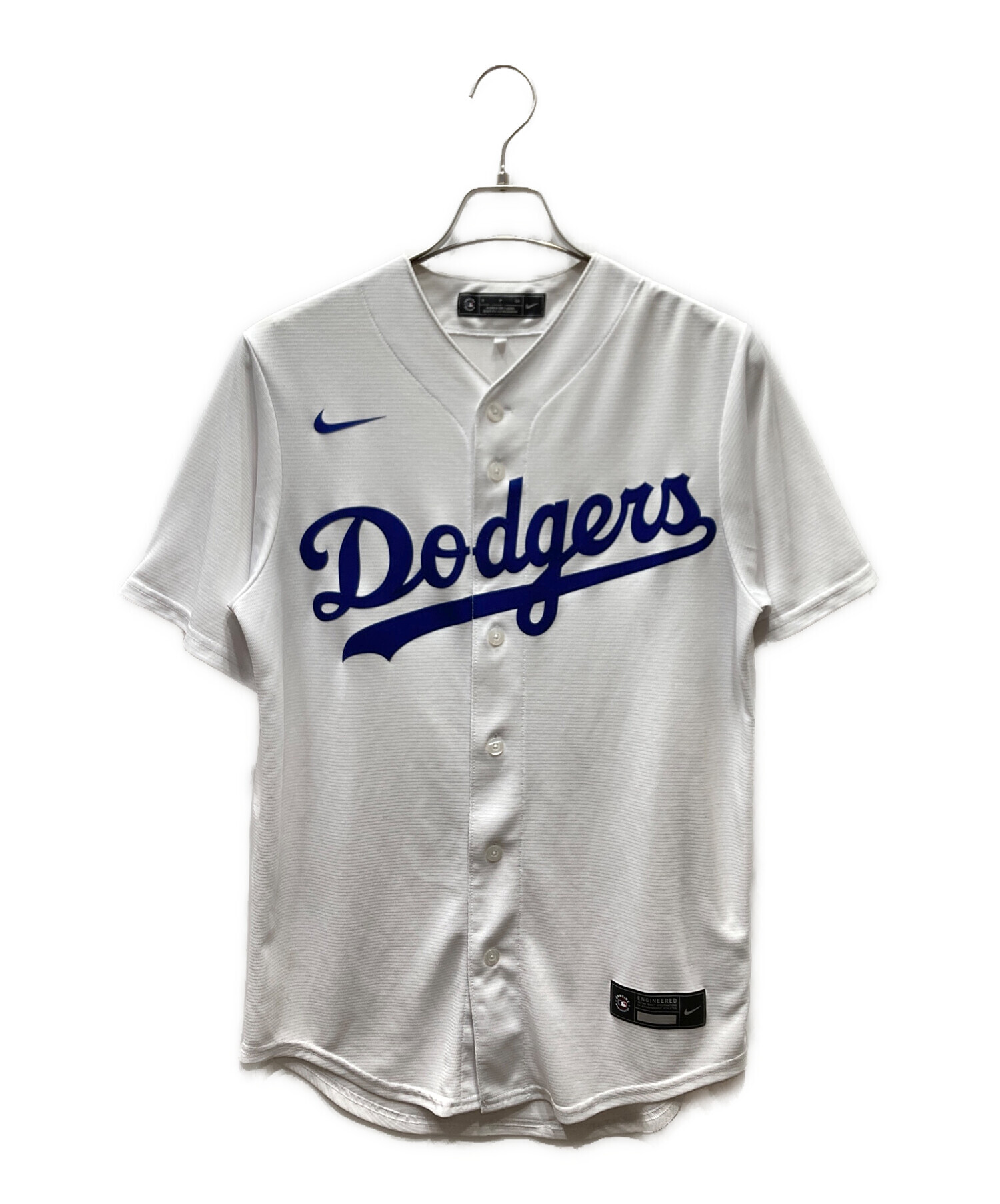 中古・古着通販】NIKE (ナイキ) ベースボールシャツ ホワイト サイズ:S
