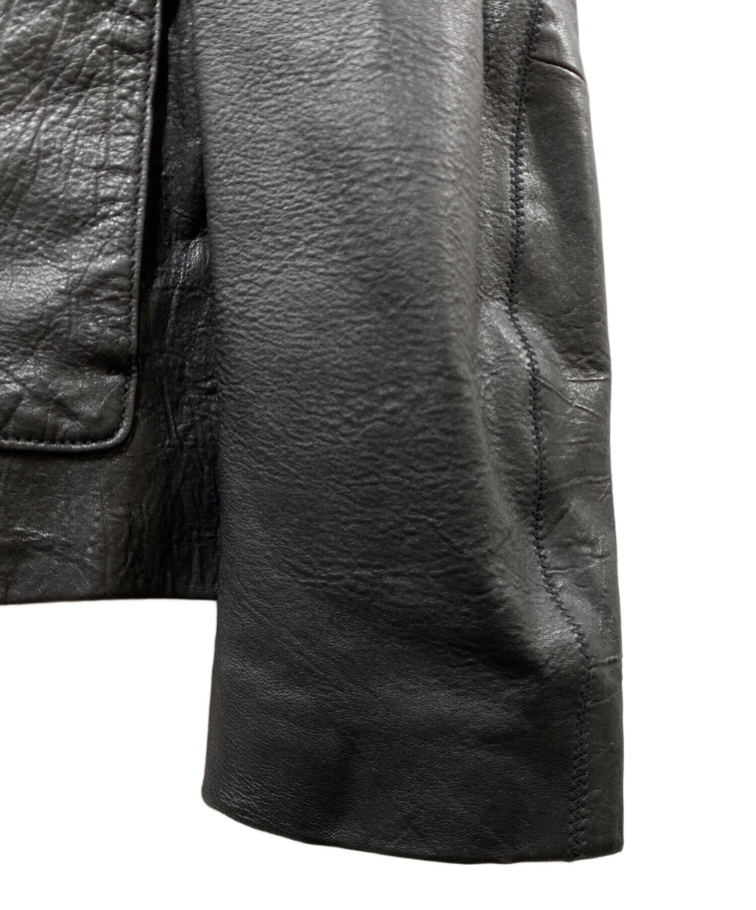 中古・古着通販】LA BOUCLE (ラ ブークル) LAMB LEATHER FLIGHT 
