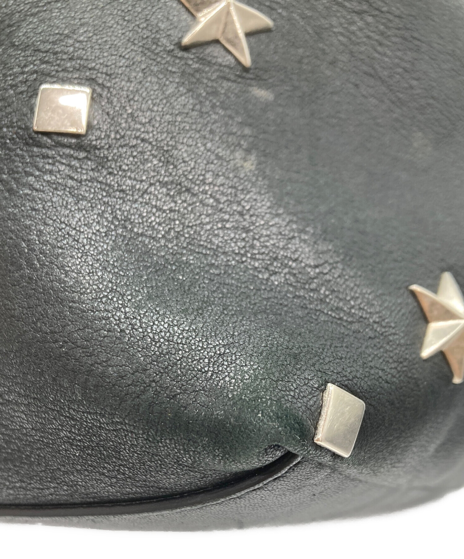 中古・古着通販】JIMMY CHOO (ジミーチュウ) SASHA スタッズレザー
