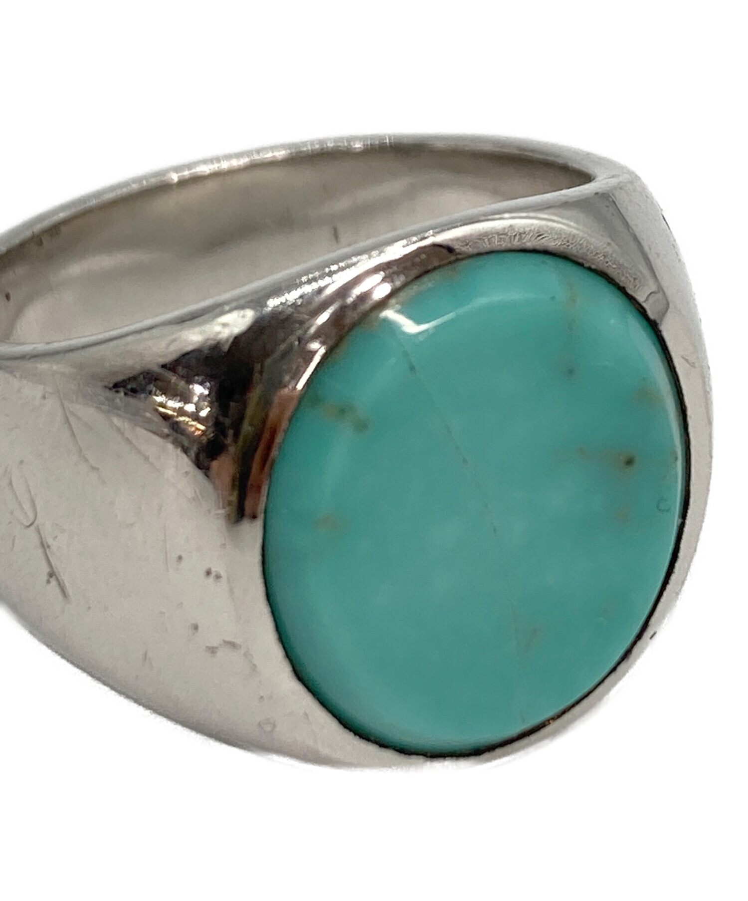 中古・古着通販】TOM WOOD (トムウッド) Oval Turquoise ring オーバル