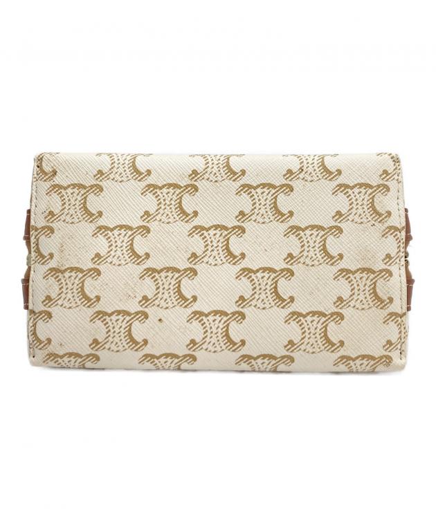 CELINE スモールコスメティックポーチ 中古・古着通販】CELINE (セリーヌ) スモールコスメティックポーチ