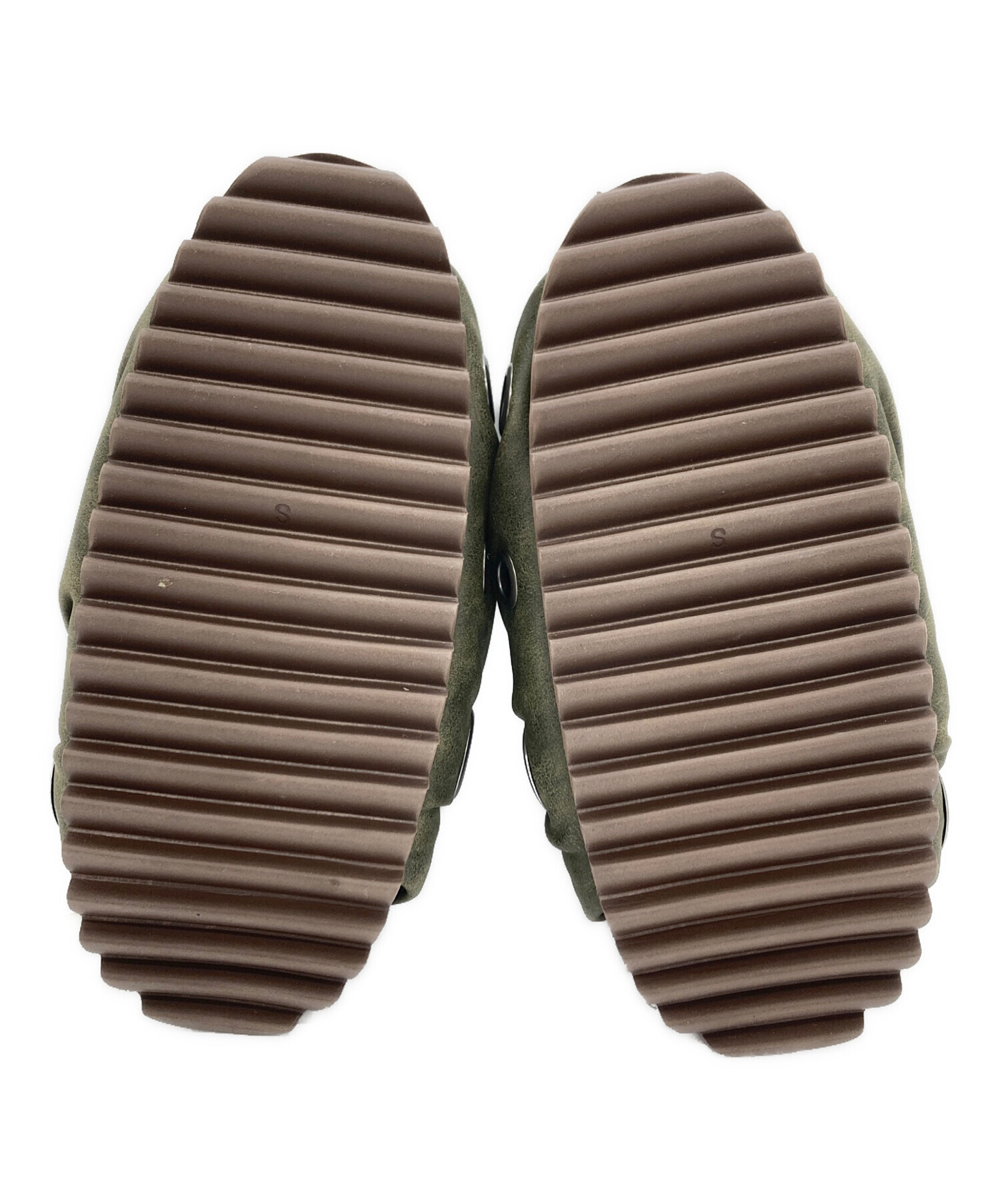 中古・古着通販】YELLO (イエロ) MARTE SANDALS サンダル カーキ 