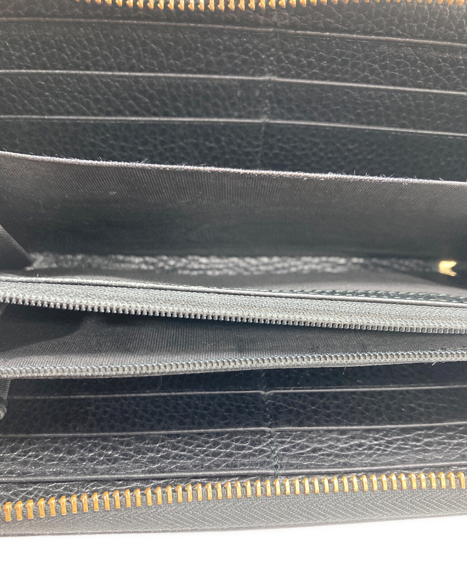 中古・古着通販】GUCCI (グッチ) 長財布 ブラック｜ブランド・古着通販