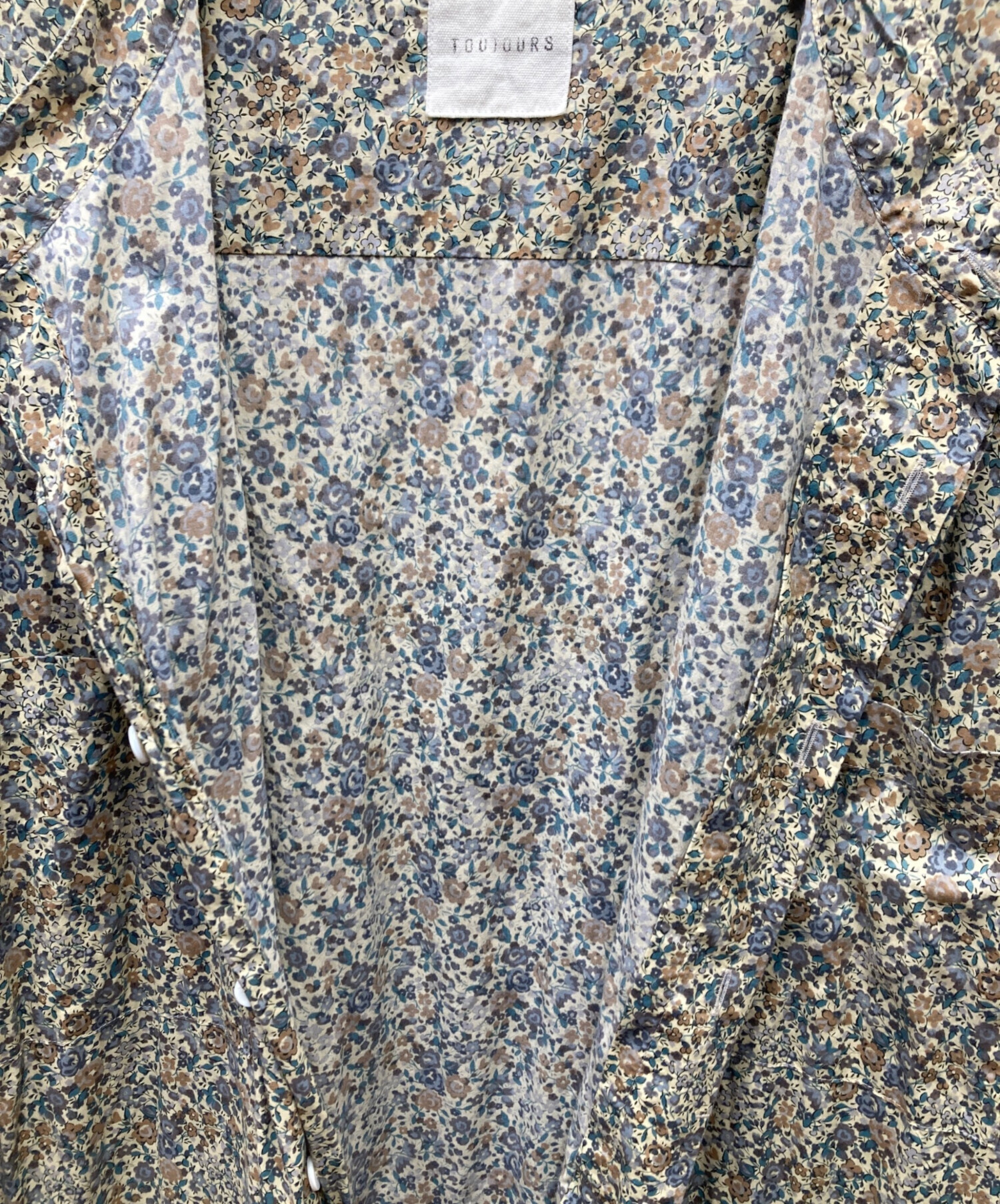 中古・古着通販】Toujours (トゥジュー) オールインワン イエロー 