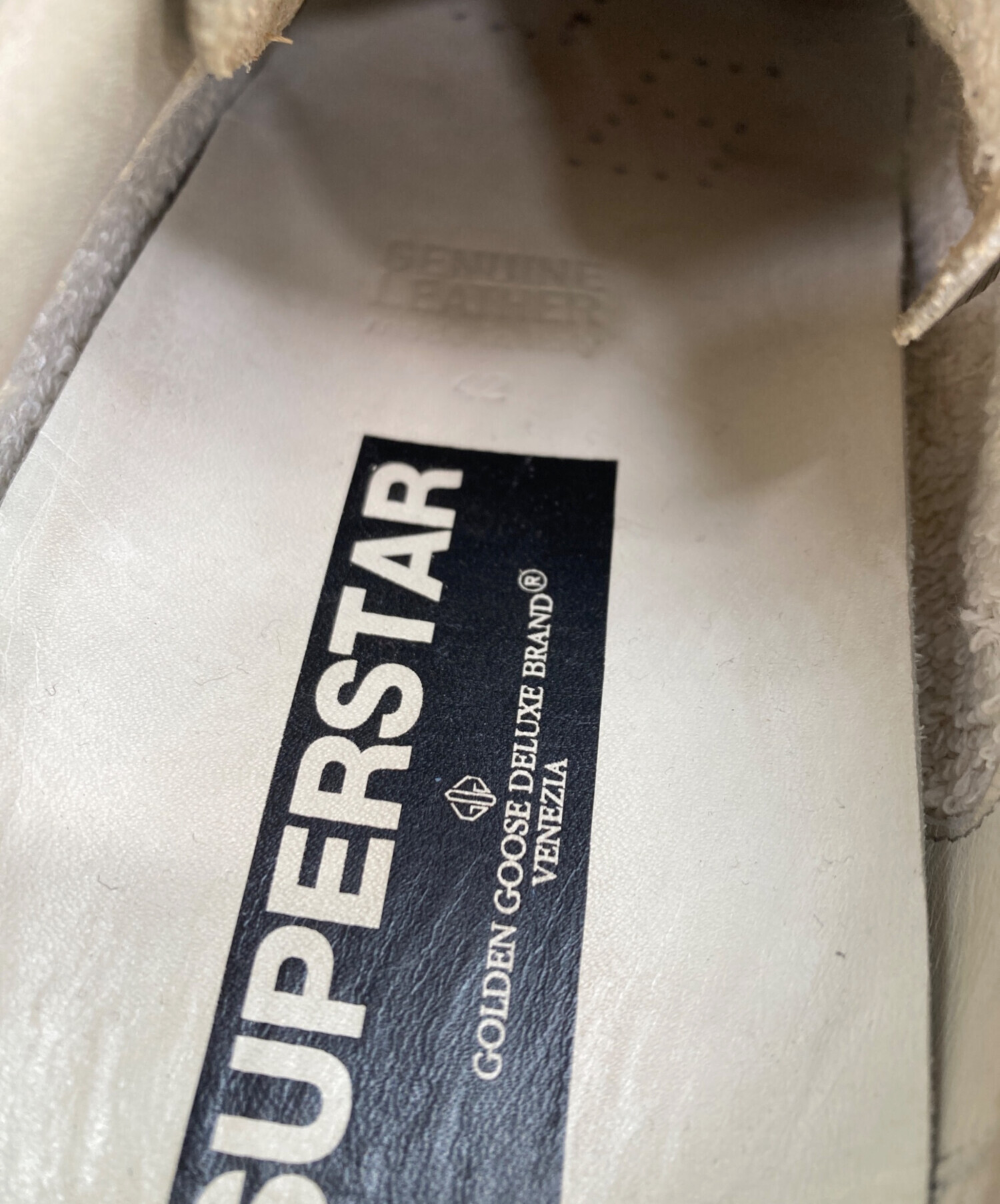 【ご予約品】GOLDEN SUPERSTAR サイズ42 中古・古着通販】GOLDEN GOOSE (ゴールデングース) SUPERSTAR スパー