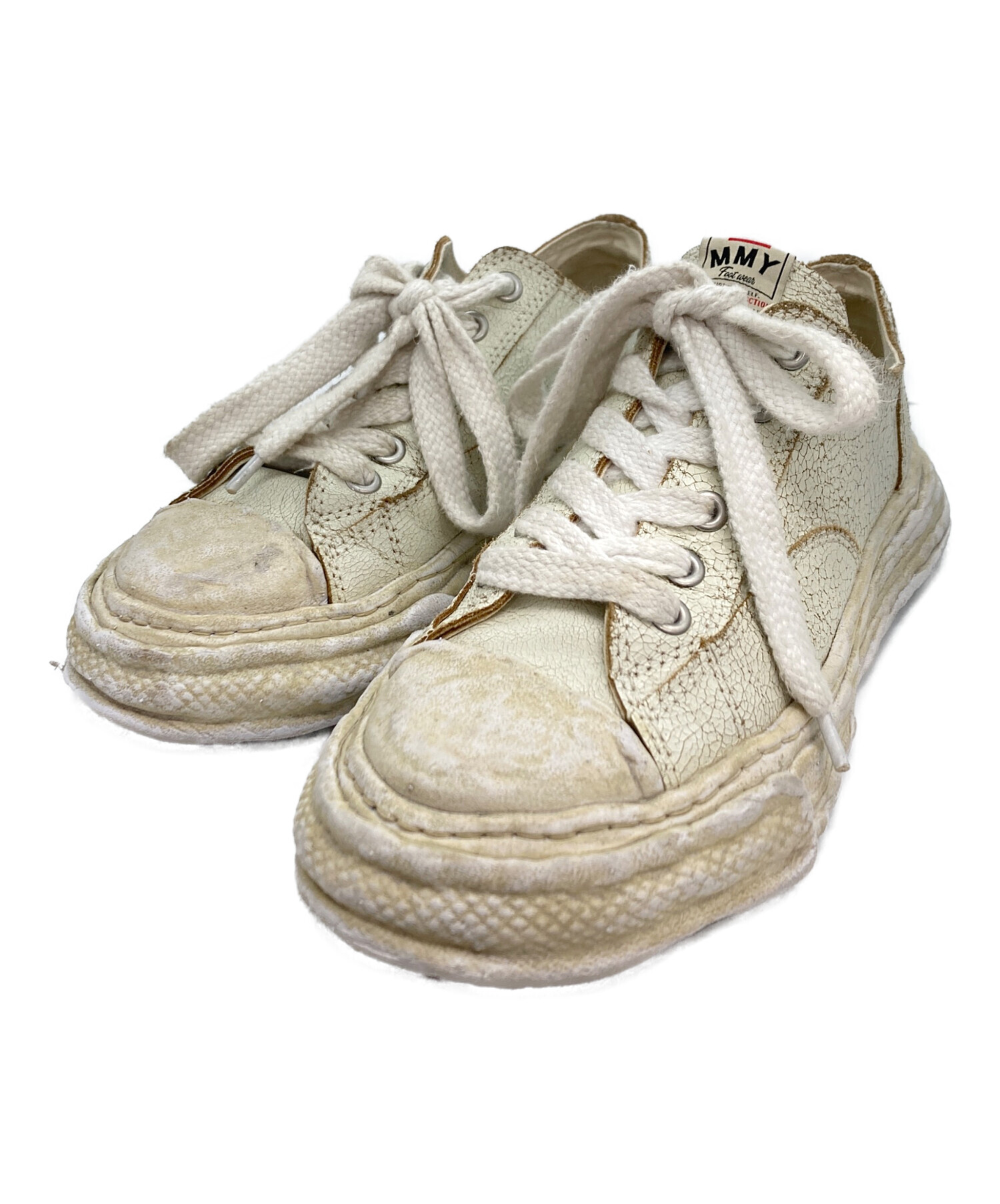 Maison MIHARA YASUHIRO スニーカー 27cm ベージュ 【古着】【中古】【送料無料】 中古・古着通販】Maison MIHARA YASUHIRO (メゾン ミハラ ヤスヒロ