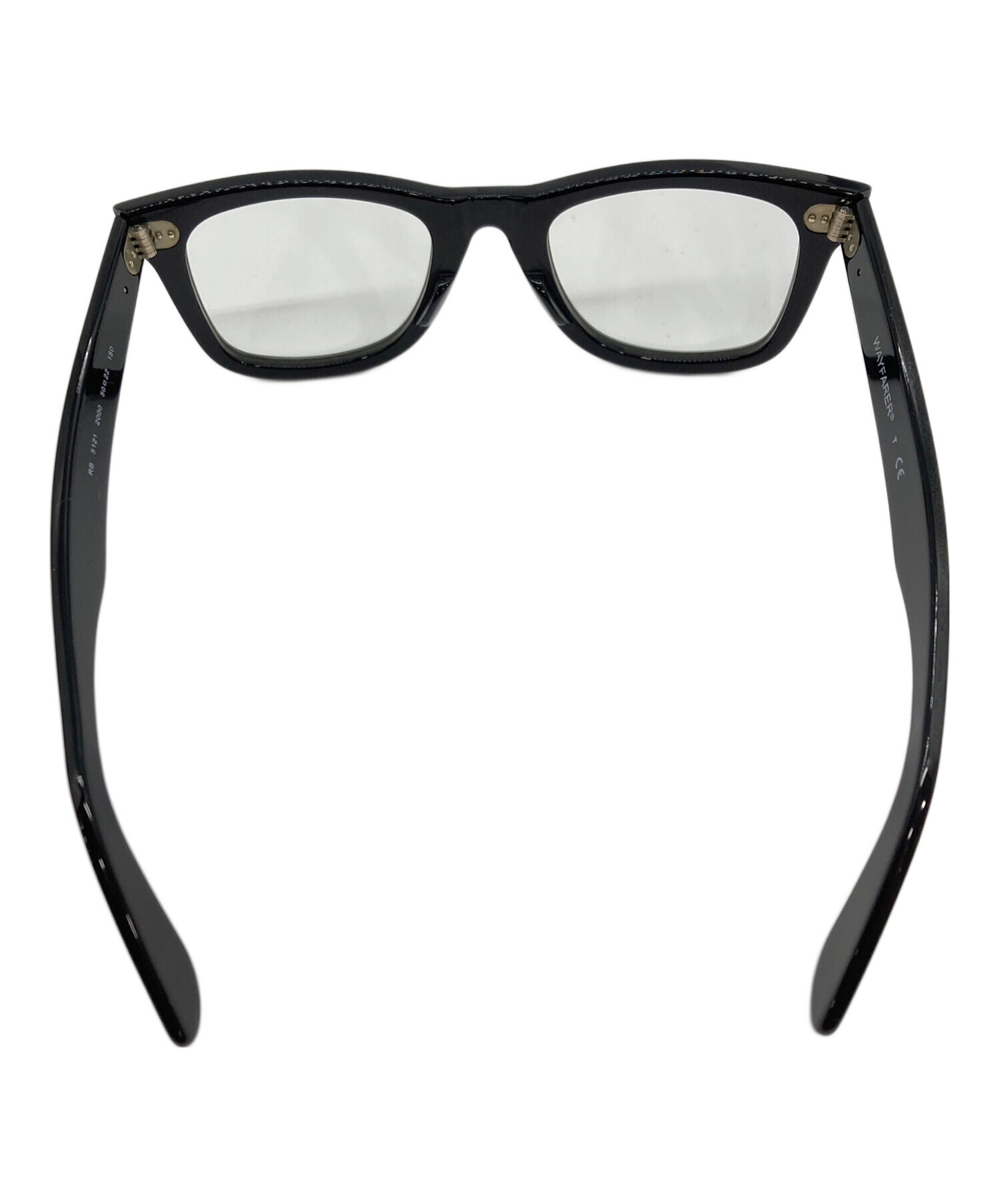 Ray-Ban 伊達メガネ レンズなし フレームのみ RB5121 レイバン 中古・古着通販】RAY-BAN (レイバン) RB5121 伊達眼鏡 ブラック サイズ