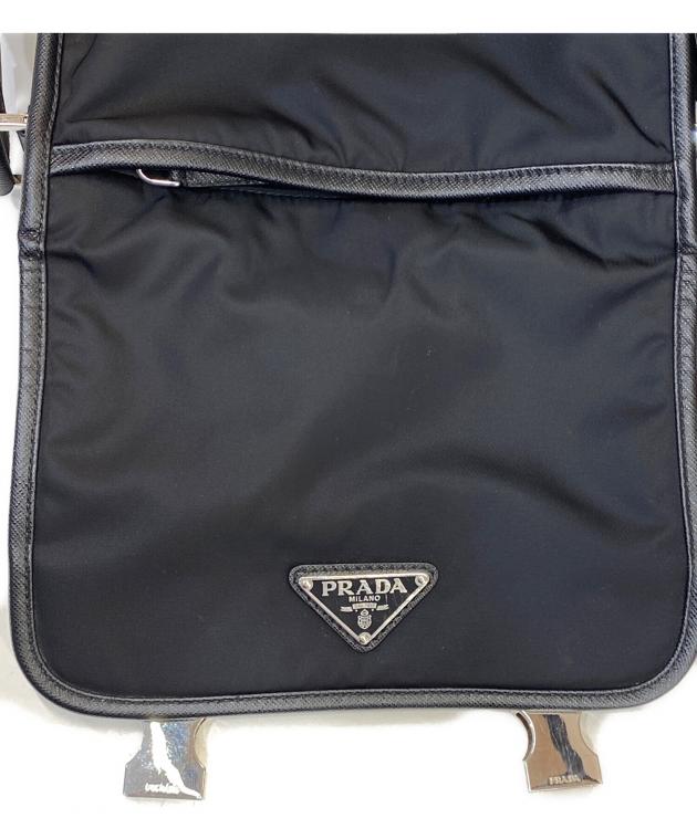 中古・古着通販】PRADA (プラダ) ReNylon×サフィアーノレザー