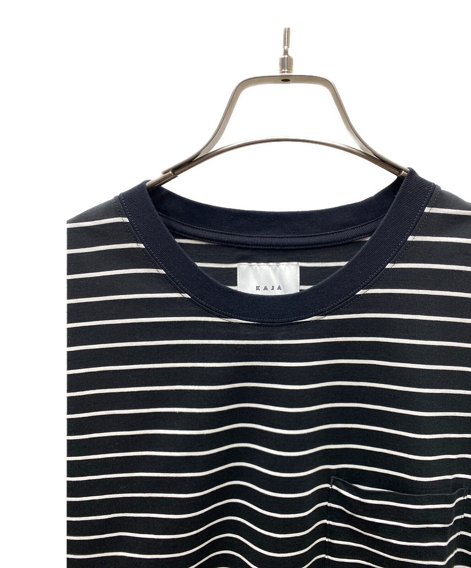 中古・古着通販】KAJA (カジャ) HIGH GAUGE BORDER POCKET TEE 