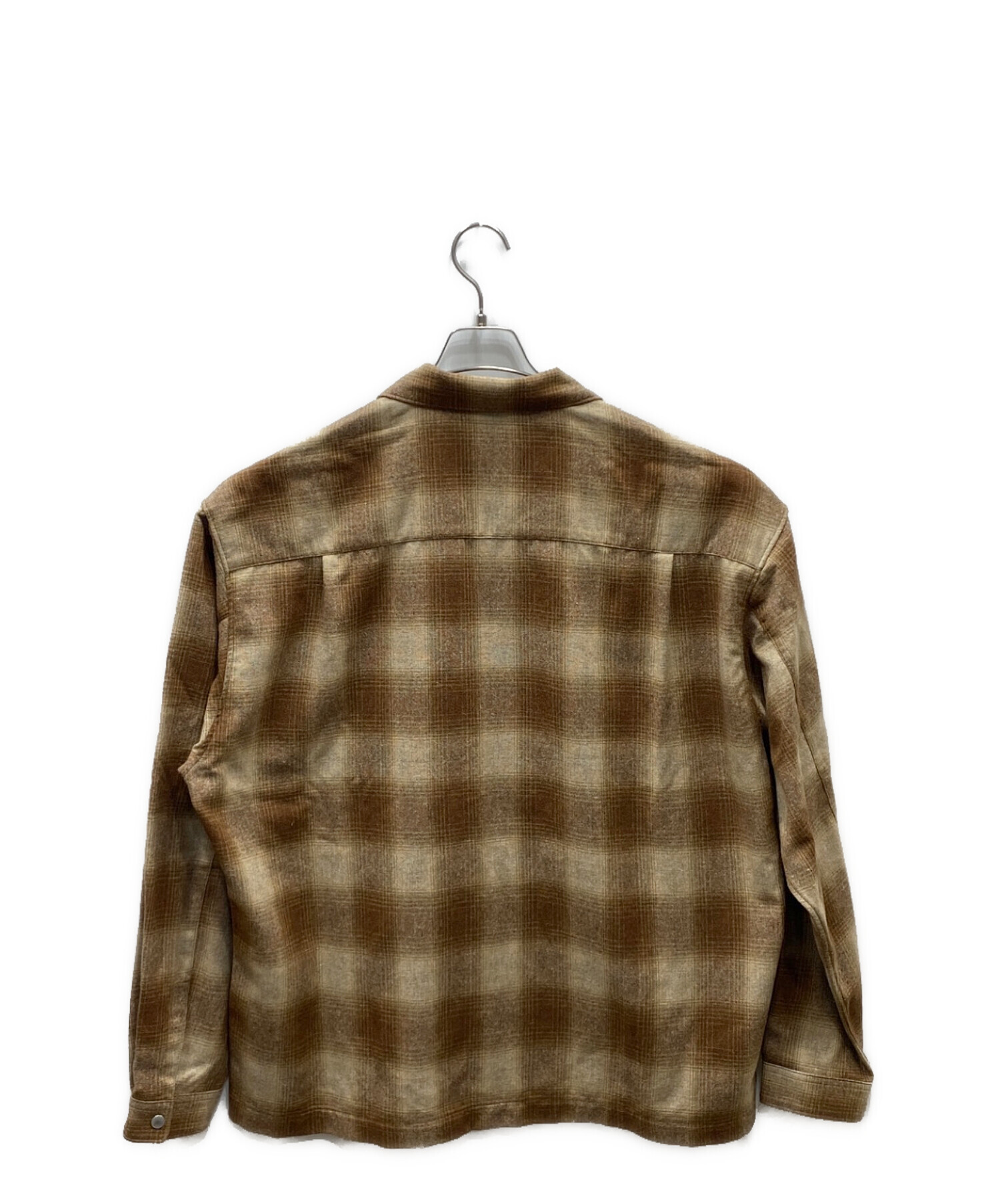 中古・古着通販】OVY (オヴィー) Ombre Check Shirt Jacket オンブレ