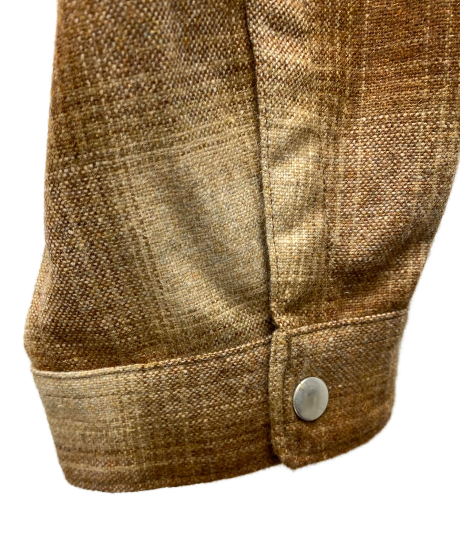 中古・古着通販】OVY (オヴィー) Ombre Check Shirt Jacket オンブレ