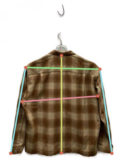 中古・古着通販】OVY (オヴィー) Ombre Check Shirt Jacket オンブレ