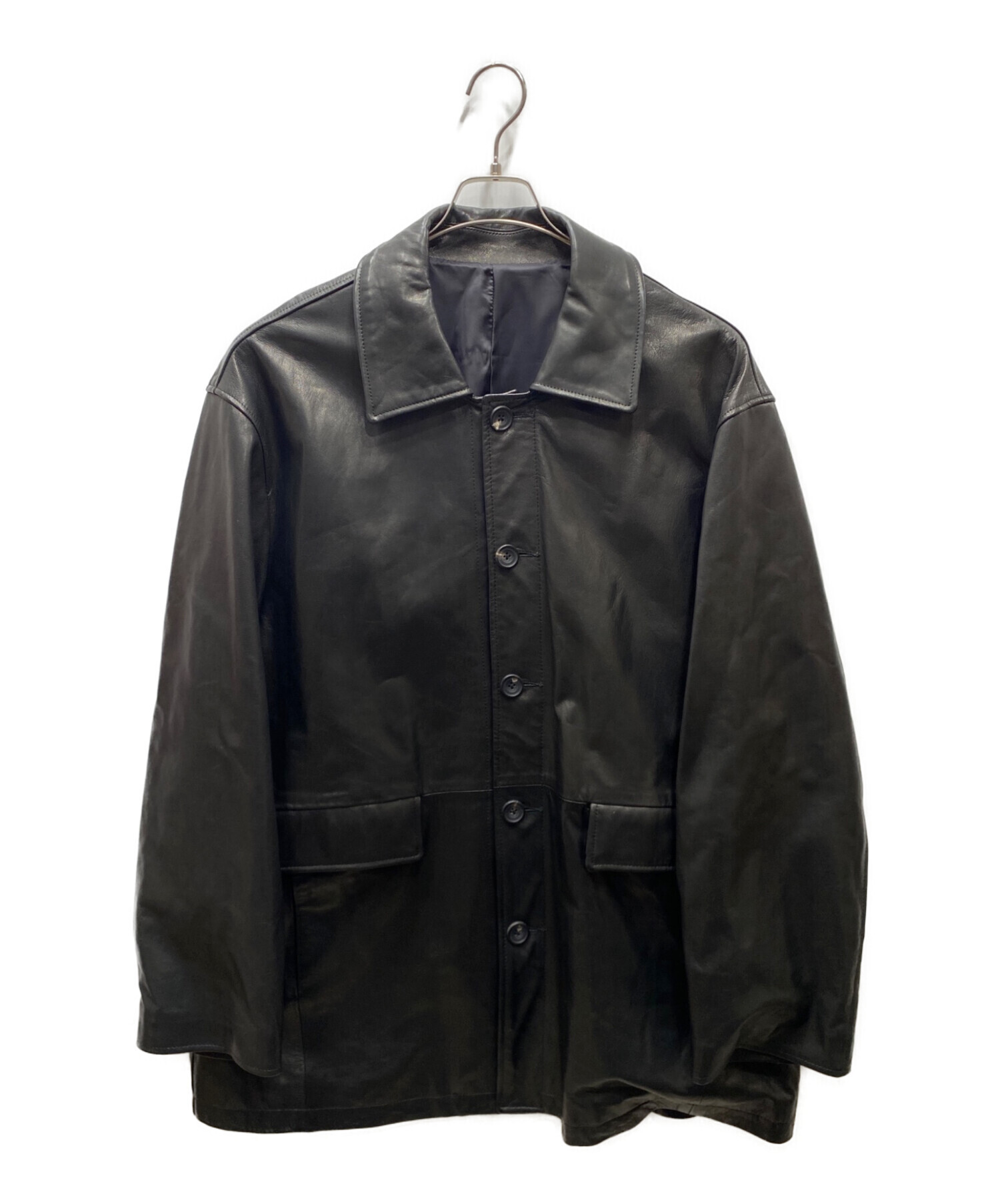 中古・古着通販】stein (シュタイン) LEATHER CAR JACKET レザーコート