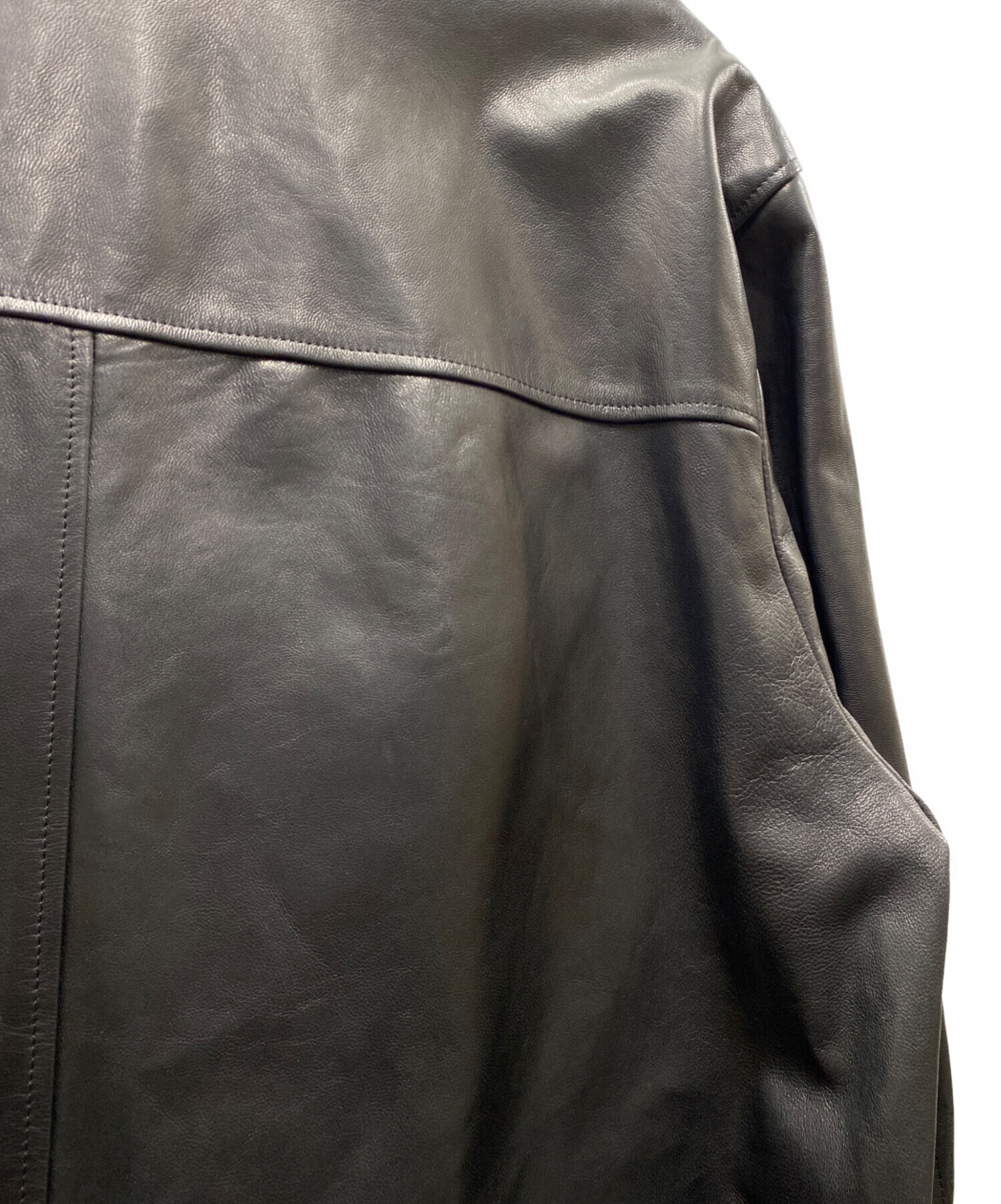 中古・古着通販】stein (シュタイン) LEATHER CAR JACKET レザーコート