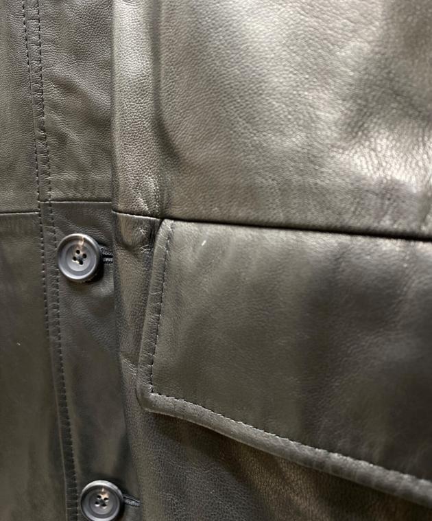 中古・古着通販】stein (シュタイン) LEATHER CAR JACKET レザーコート