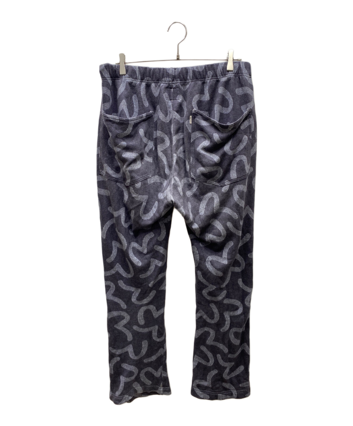 中古・古着通販】EVISU (エヴィス) カモメ柄スウェットパンツ グレー