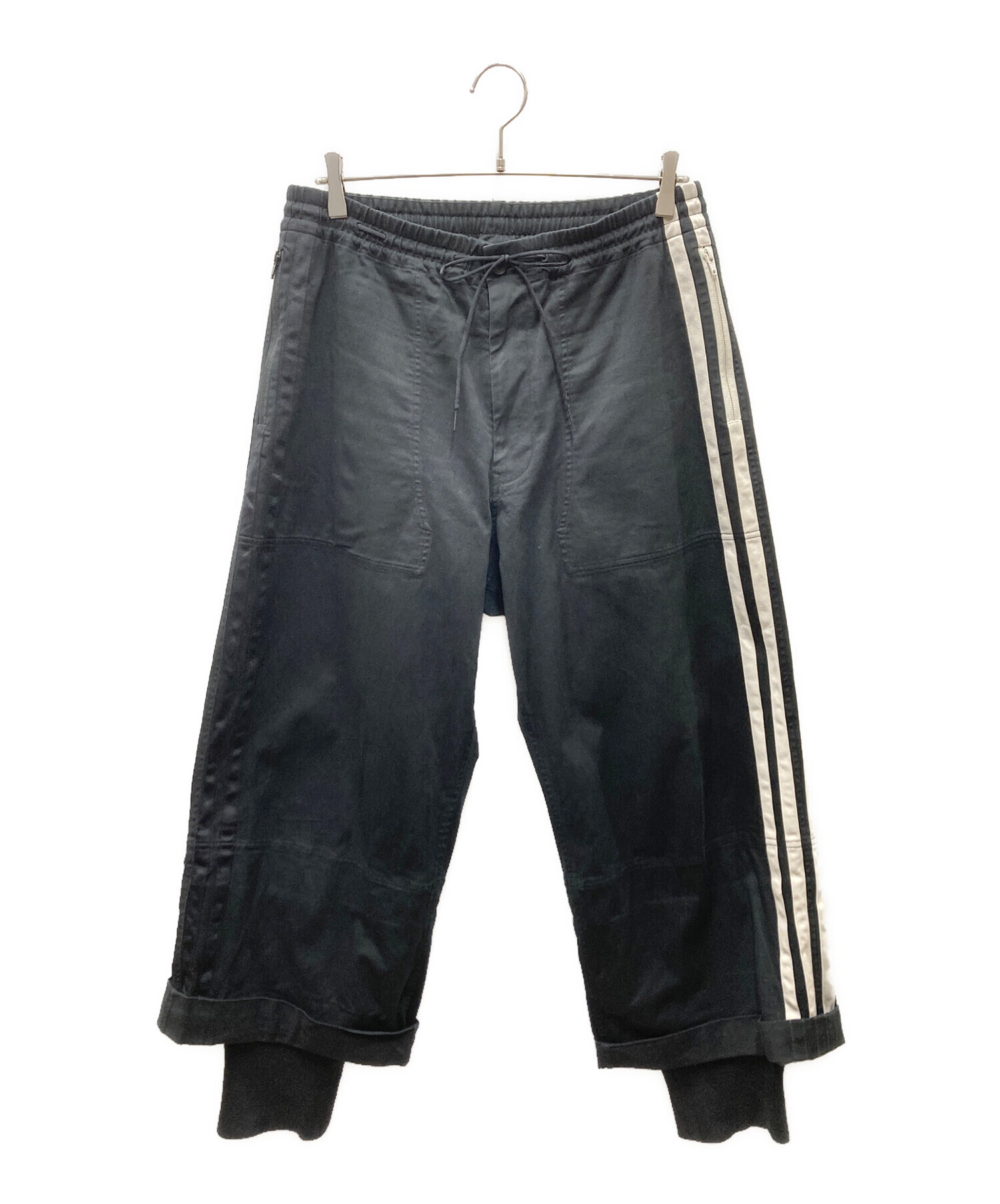 中古・古着通販】Y-3 (ワイスリー) M 3 STP GABARDINE WIDE PANTS
