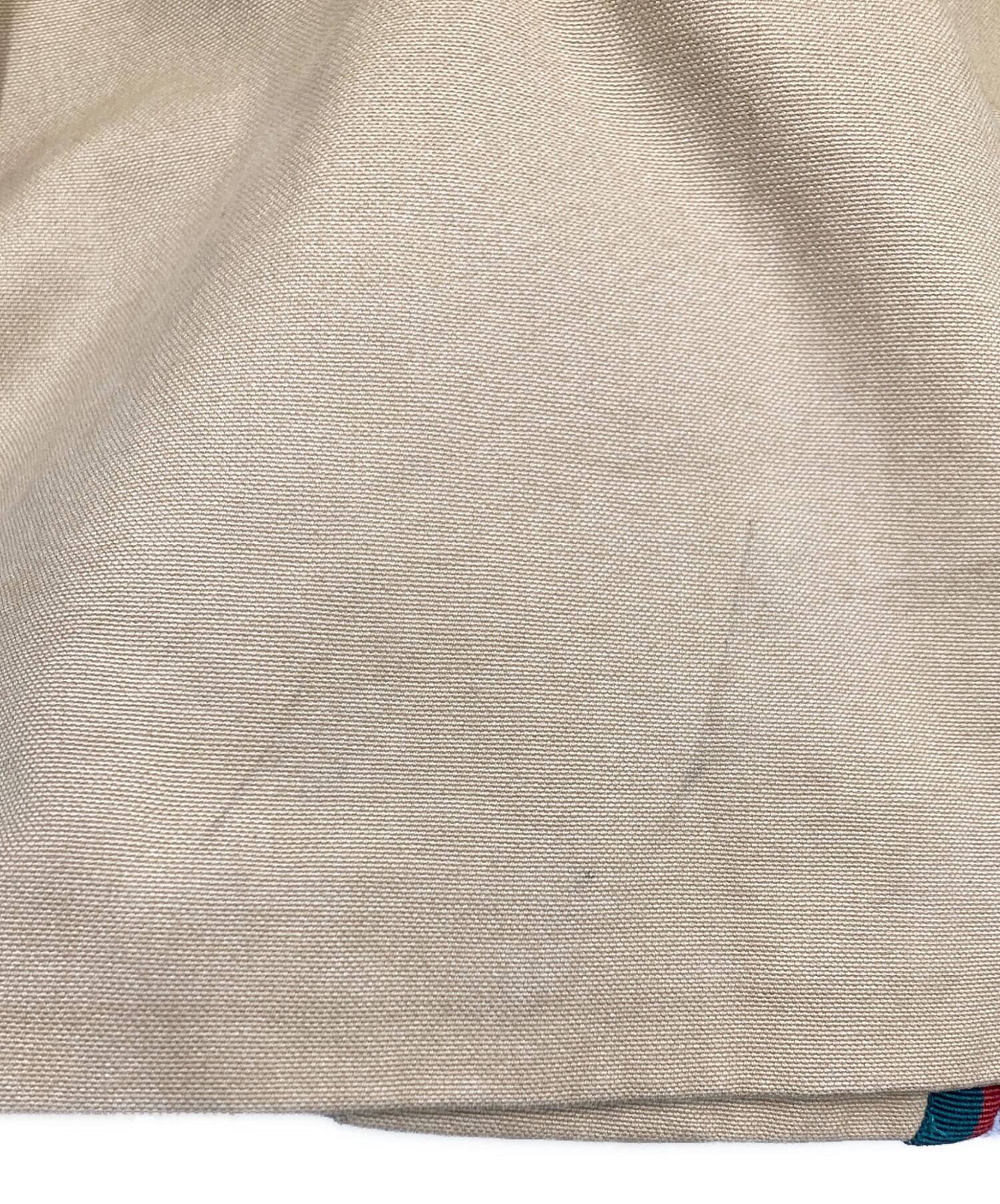 中古・古着通販】GUCCI (グッチ) 半袖シャツジャケット ベージュ 