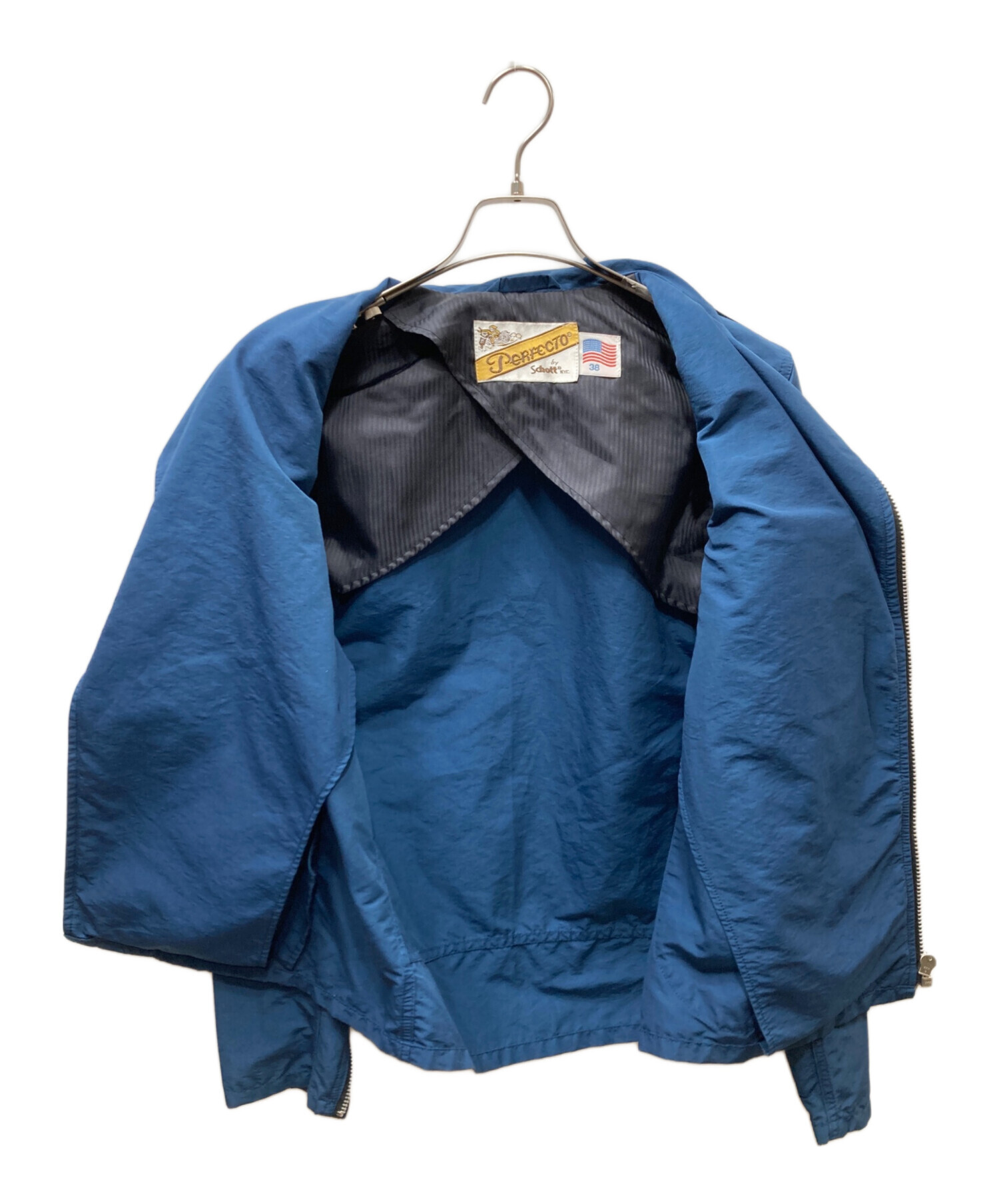 中古・古着通販】Schott (ショット) ナイロンライダース ジャケット