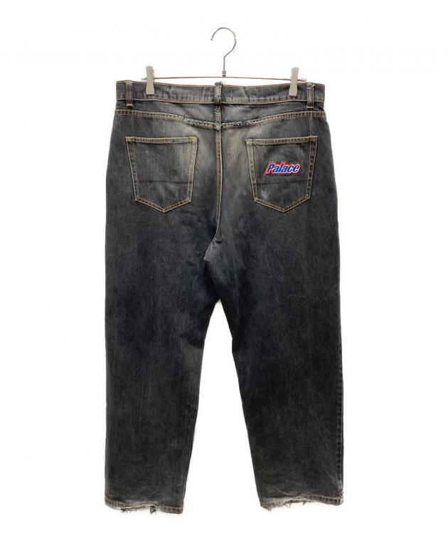 中古・古着通販】PALACE (パレス) BAGGIER JEAN デニムパンツ ブラック