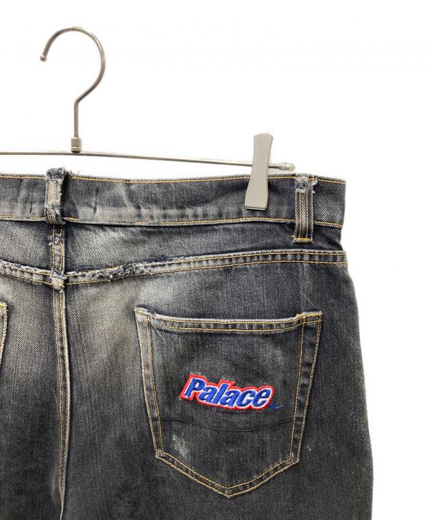 中古・古着通販】PALACE (パレス) BAGGIER JEAN デニムパンツ ブラック