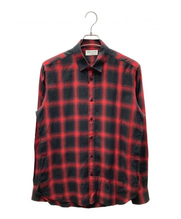SAINT LAURENT PARIS サンローランパリ シャツ 中古・古着通販】Saint Laurent Paris (サンローランパリ) オンブレ
