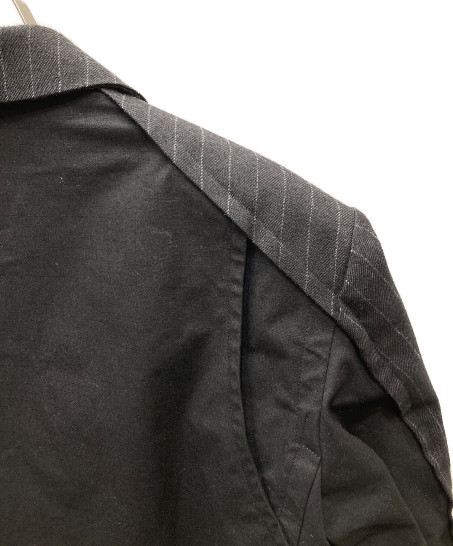 中古・古着通販】sacai (サカイ) Chalk Stripe x Rip Stop Jacket