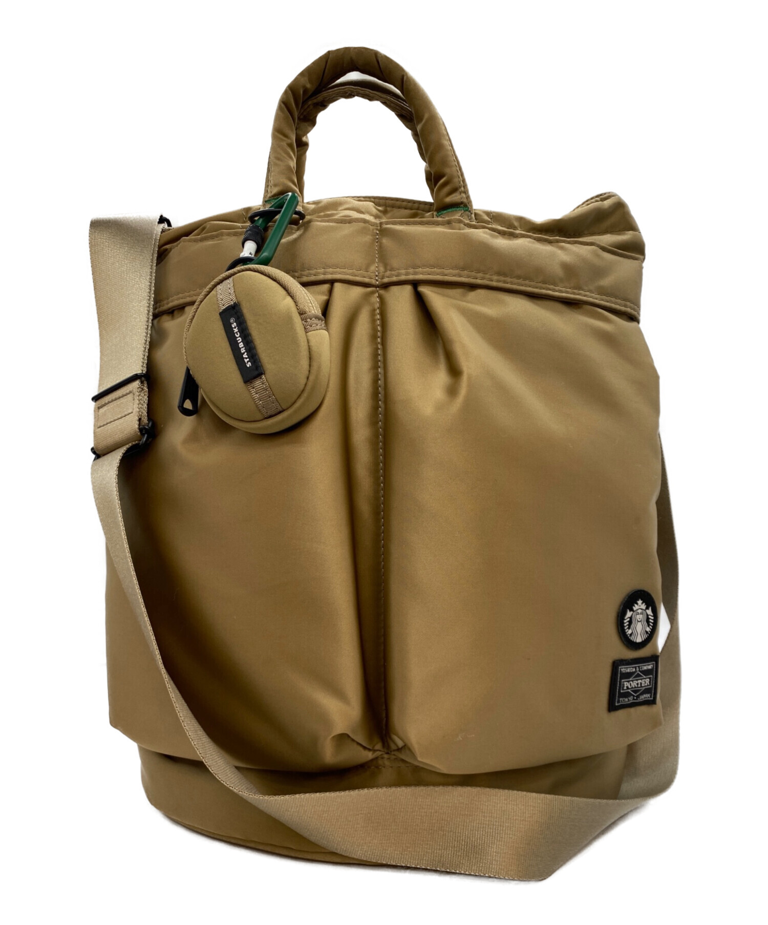 中古・古着通販】PORTER (ポーター) STARBUCKS コーヒービーンシェイプ