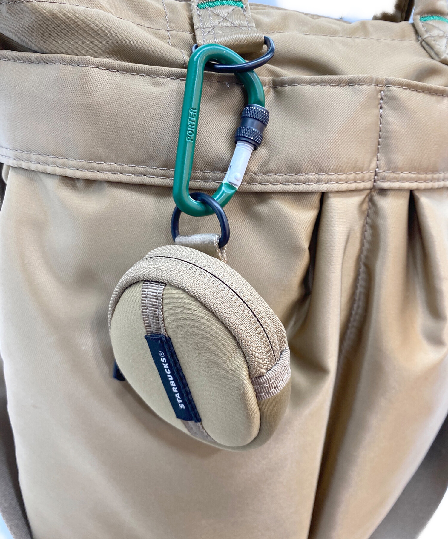 中古・古着通販】PORTER (ポーター) STARBUCKS コーヒービーンシェイプ