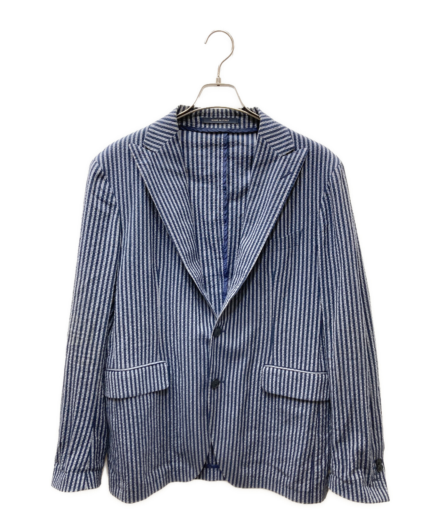 中古・古着通販】TAGLIATORE (タリアトーレ) ストライプテーラード