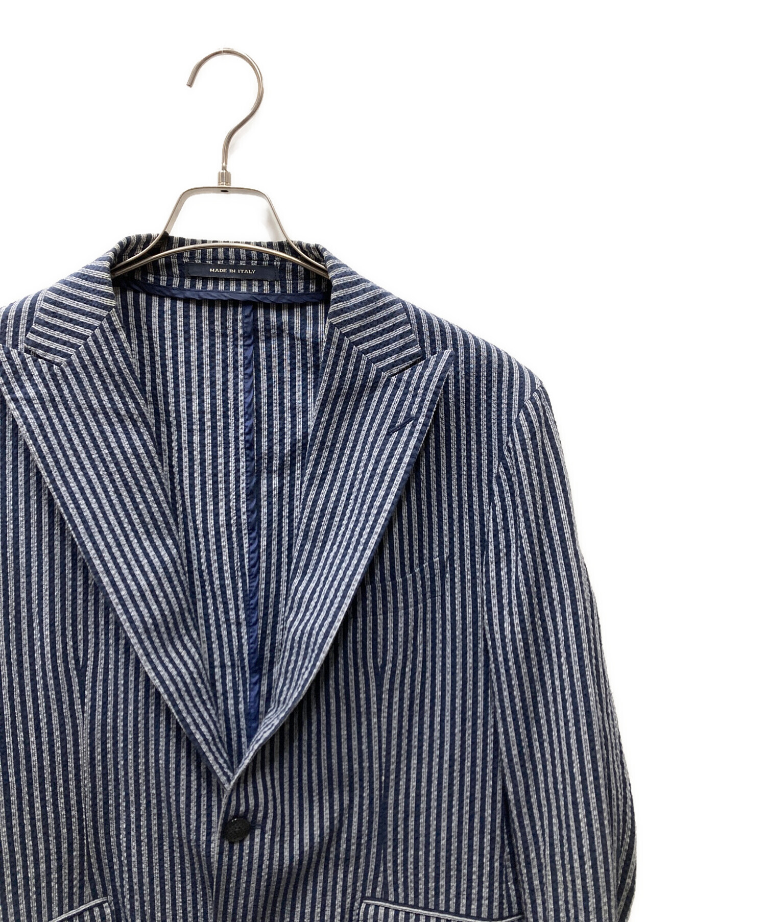 TAGLIATORE タリアトーレ ツイード テーラード ジャケット 中古・古着通販】TAGLIATORE (タリアトーレ) ストライプテーラード