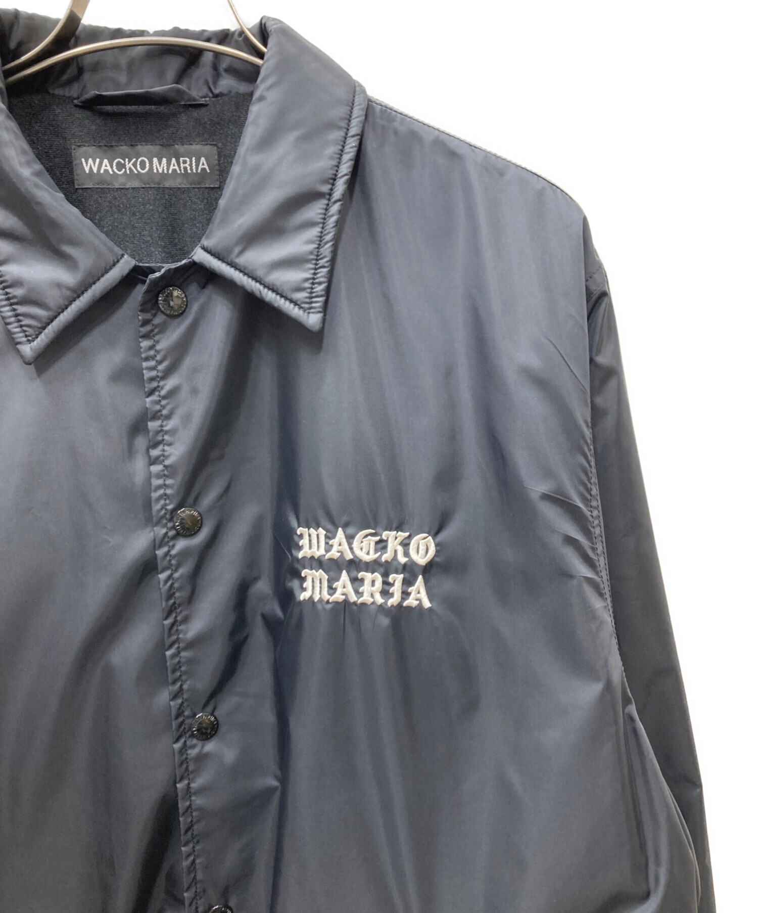 中古・古着通販】WACKO MARIA (ワコマリア) コーチジャケット ブラック