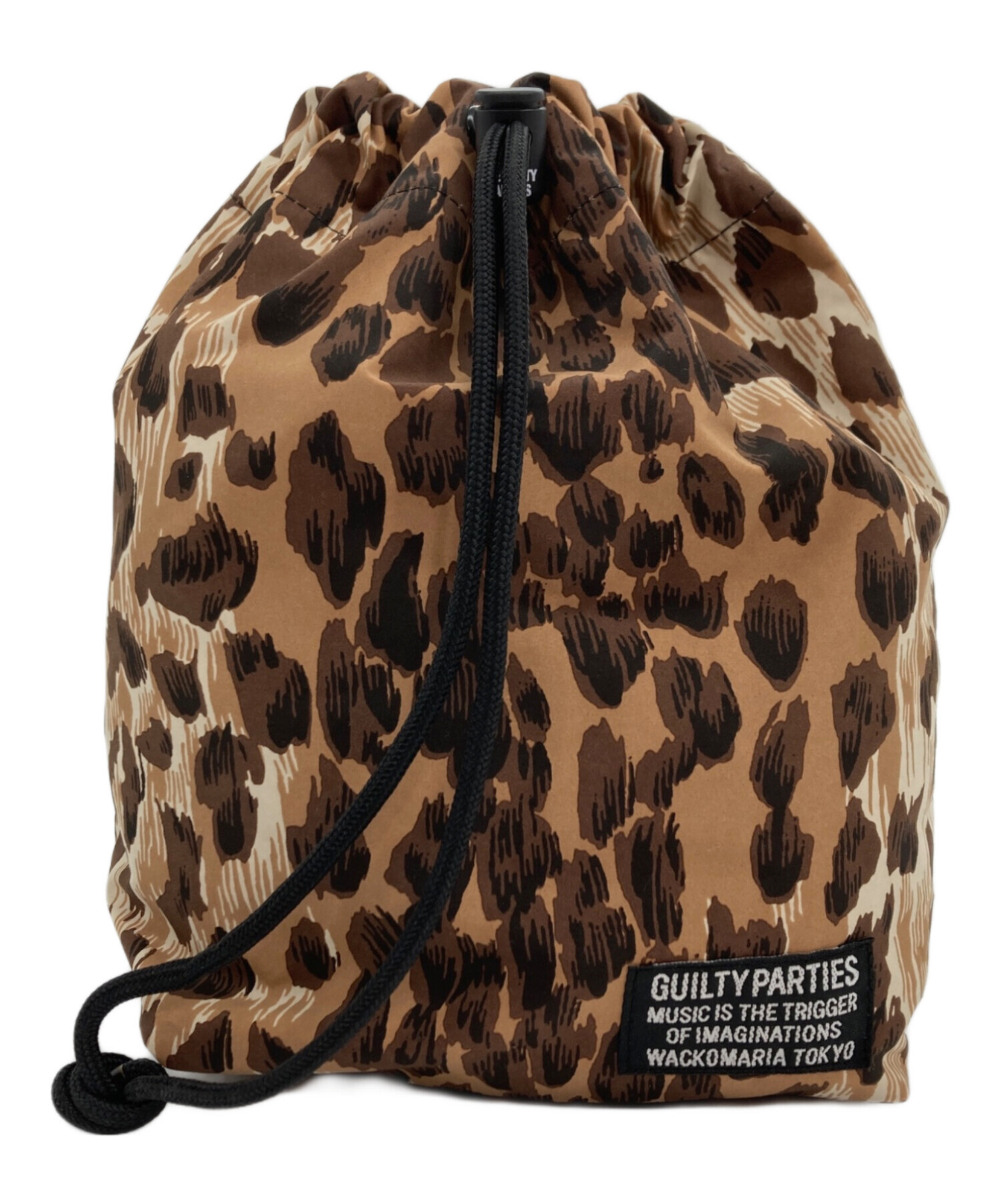 中古・古着通販】WACKO MARIA (ワコマリア) LEOPARD DRAWSTRING BAG 1