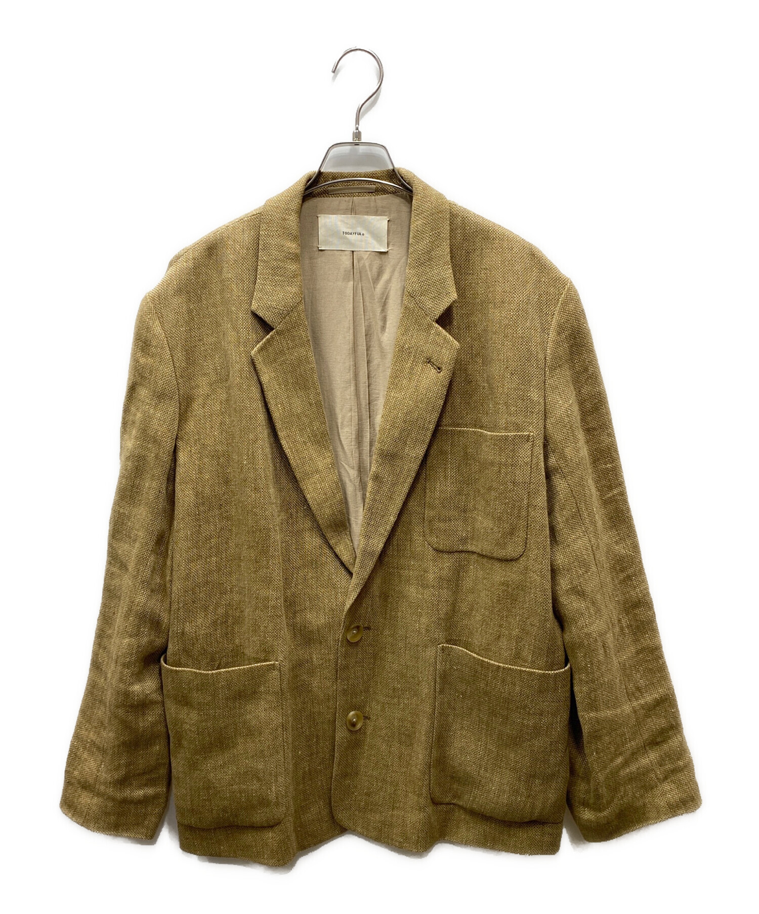 中古・古着通販】TODAYFUL (トゥデイフル) Boyfriend Linen Jacket
