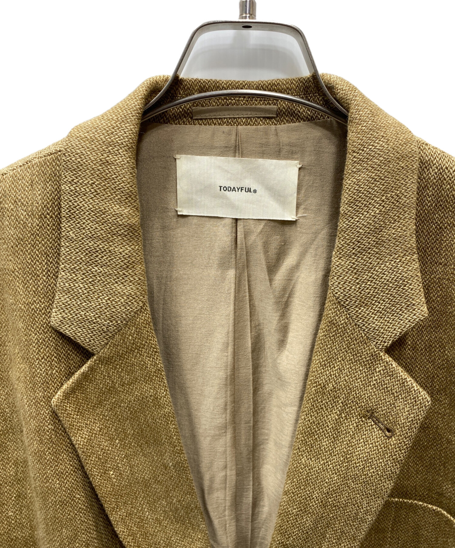 TODAYFUL Boyfriend Linen jack 38リネンジャケット 中古・古着通販】TODAYFUL (トゥデイフル) Boyfriend Linen Jacket