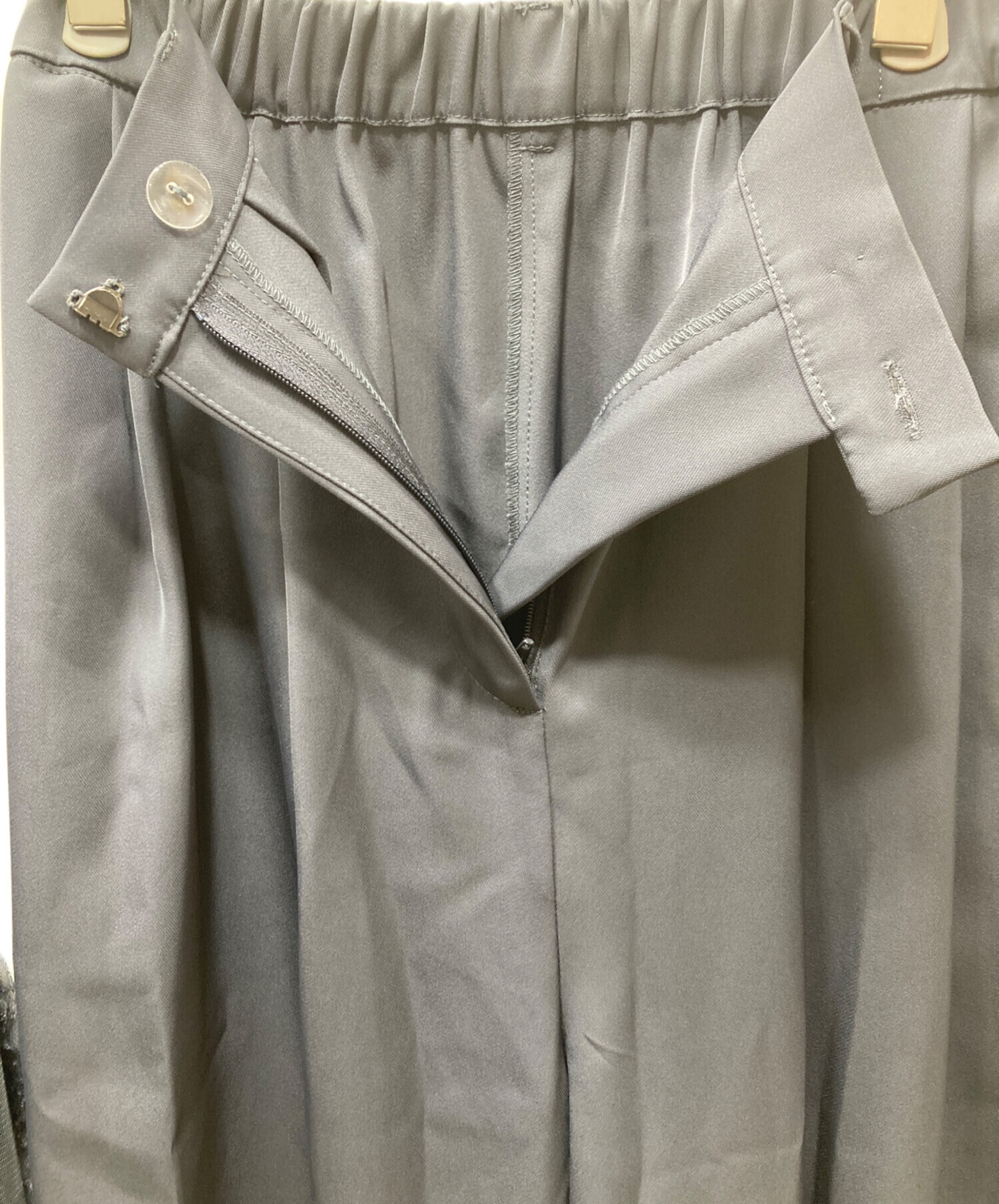 中古・古着通販】et.UNiVER (エトユニベール) Sheer Peplum Overlay