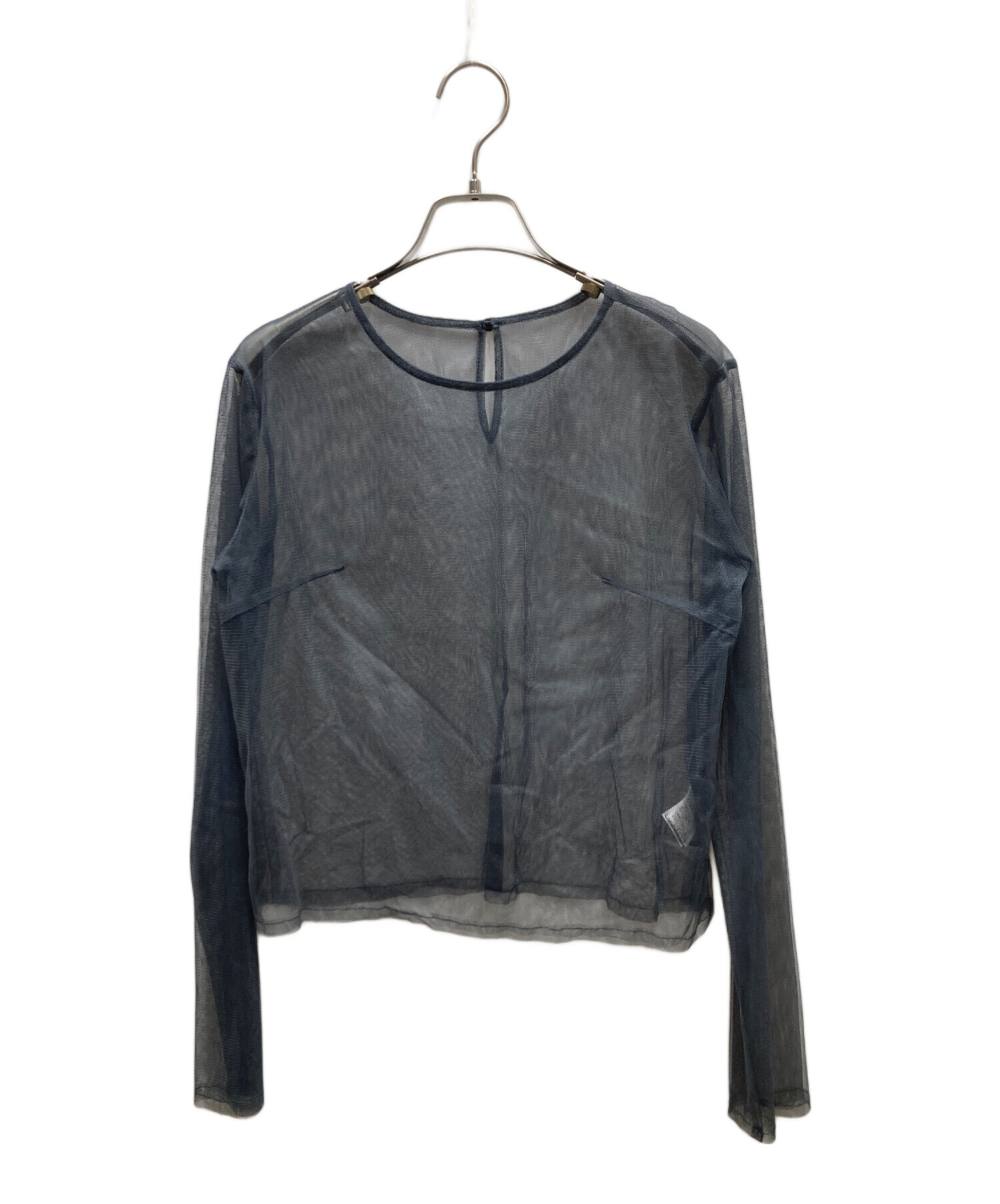 中古・古着通販】et.UNiVER (エトユニベール) Sheer Peplum Overlay