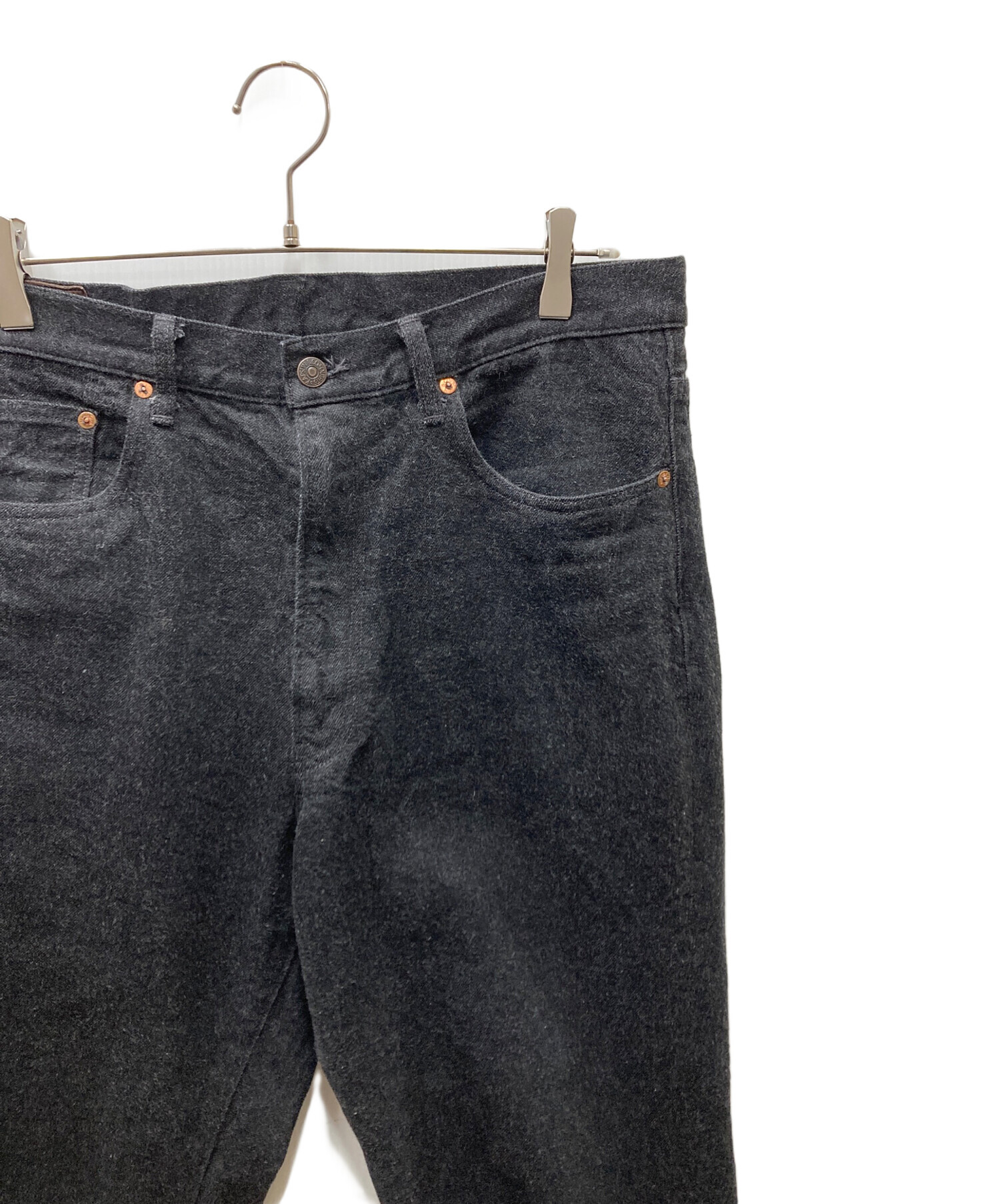 KAPTAIN SUNSHINE ブラウン デニムパンツ 中古・古着通販】KAPTAIN SUNSHINE (キャプテンサンシャイン) Skate