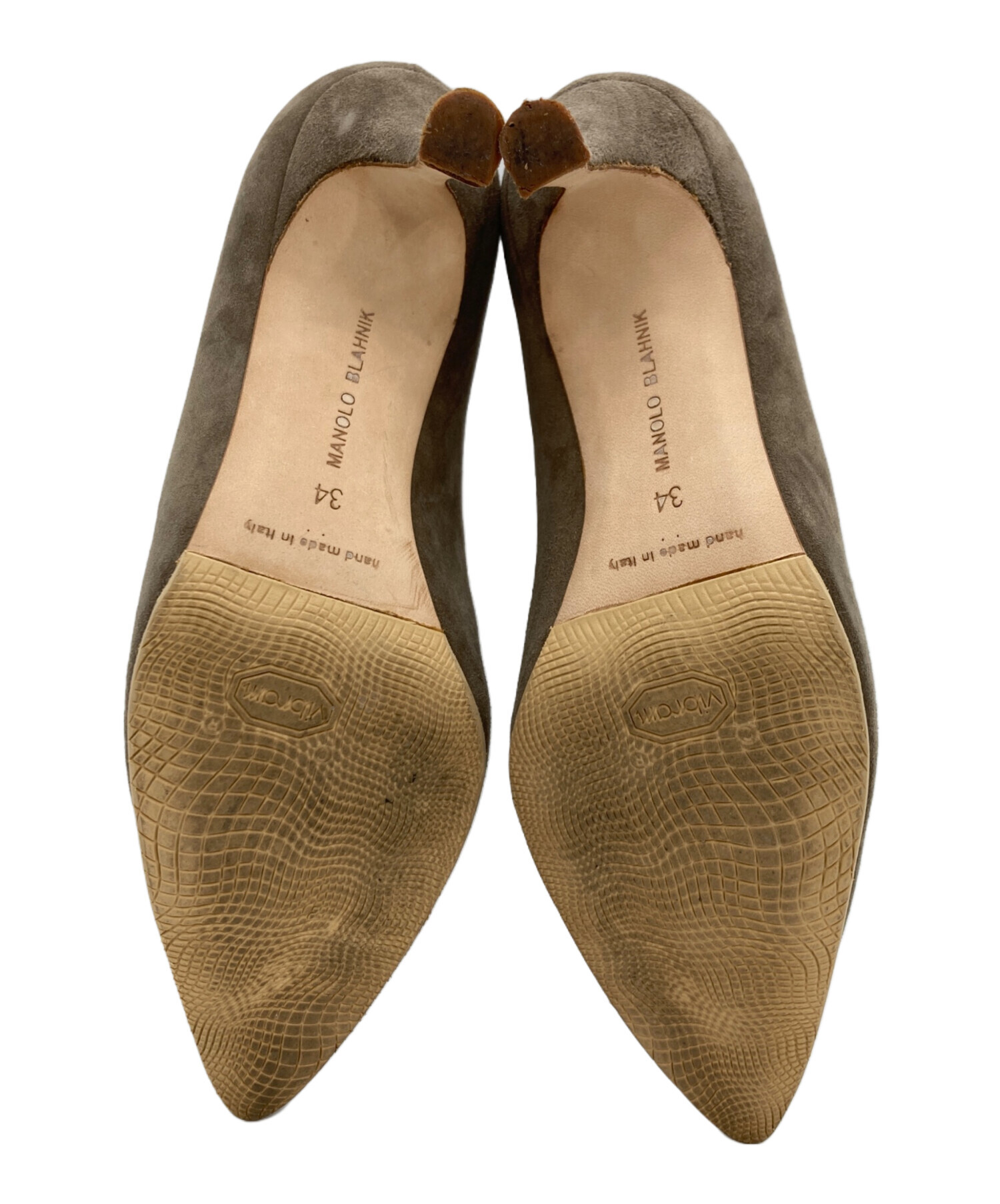 中古・古着通販】Manolo Blahnik (マノロ ブラニク) ヒールパンプス