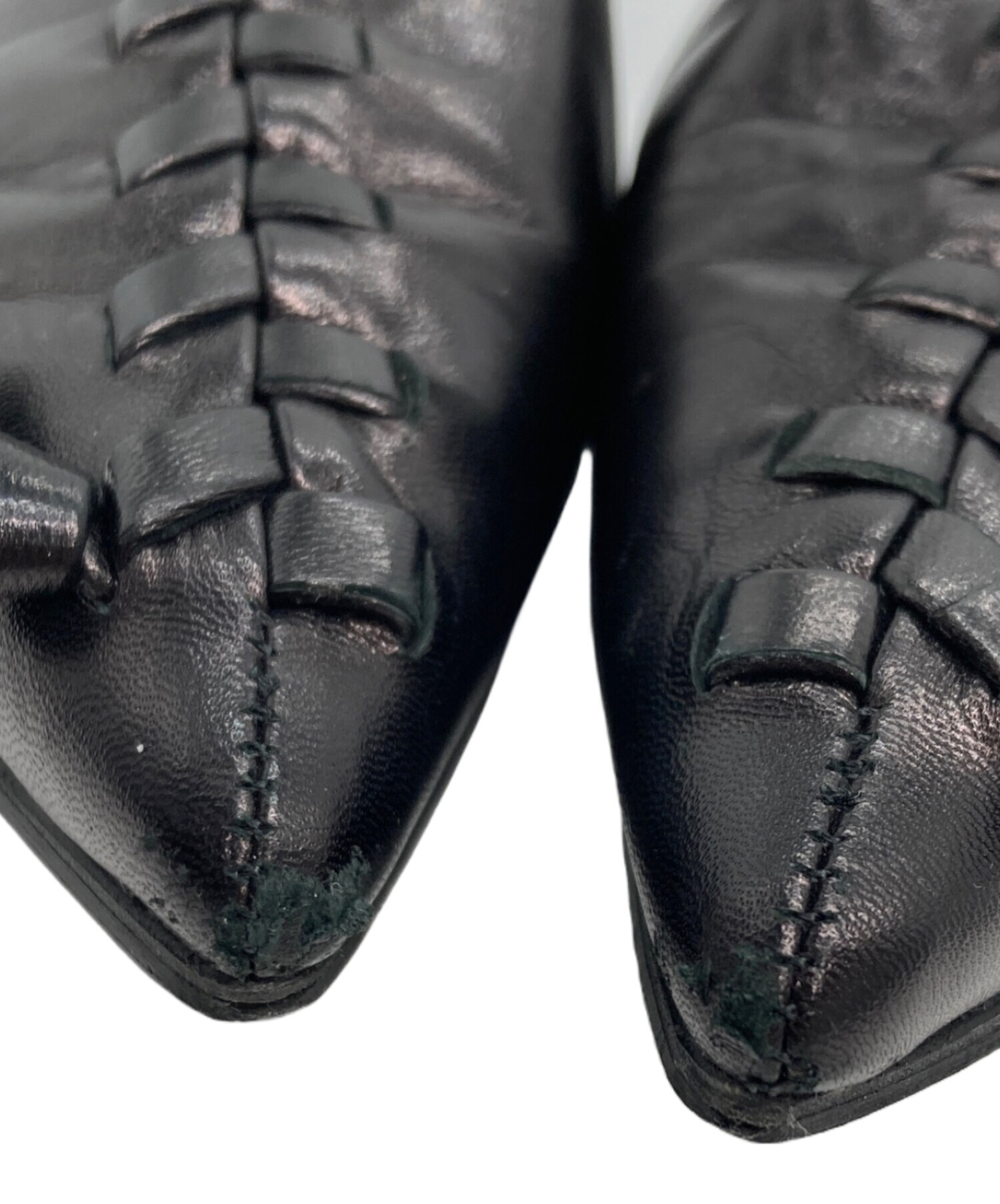 中古・古着通販】JIL SANDER (ジルサンダー) レザーシューズ ブラック