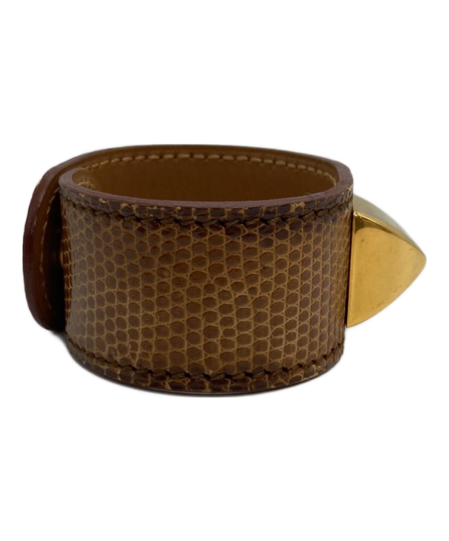 中古・古着通販】HERMES (エルメス) メドール レザー ブレスレット